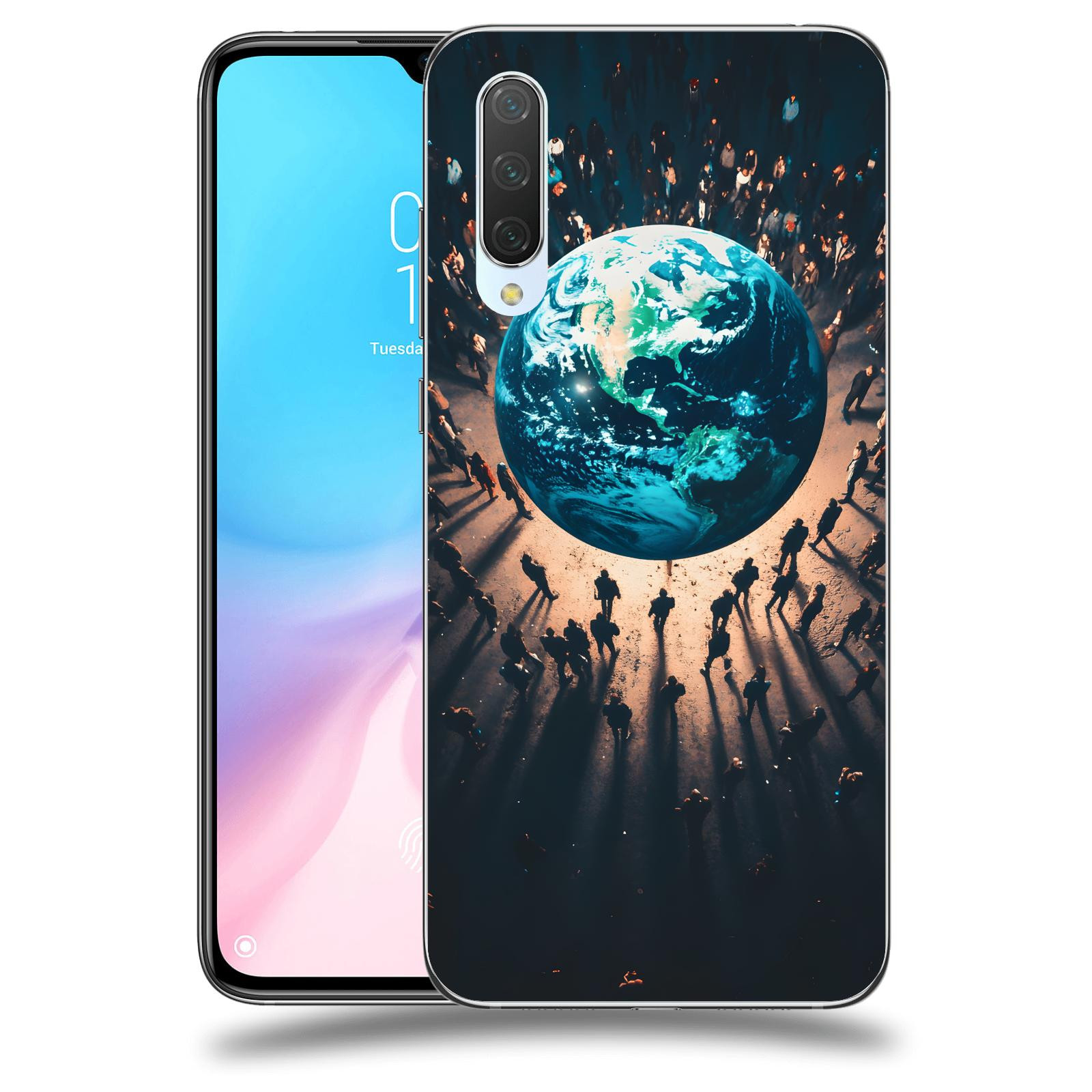 ACOVER Kryt na mobil Xiaomi Mi 9 Lite - People around the Earth