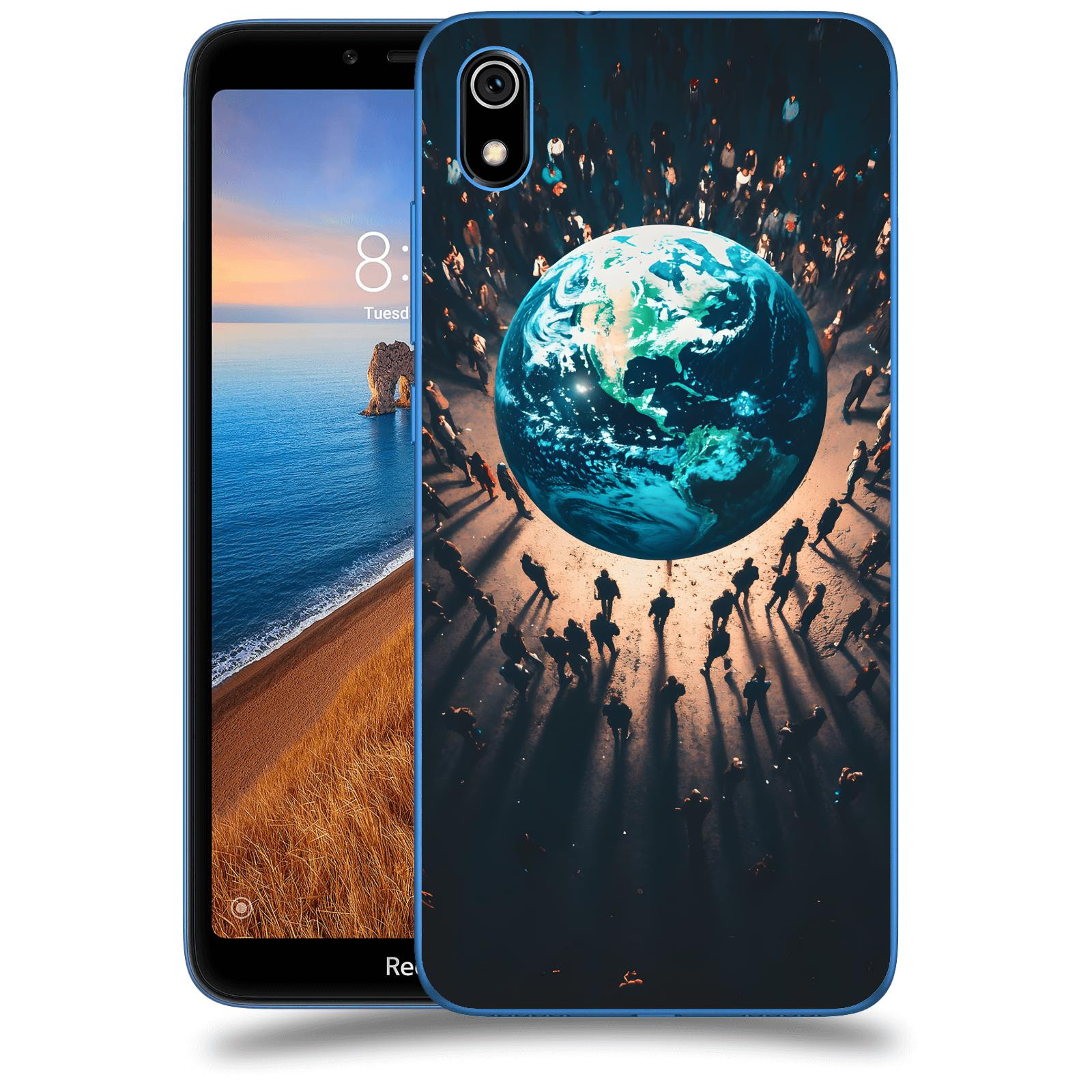 ACOVER Kryt na mobil Xiaomi Redmi 7A - People around the Earth