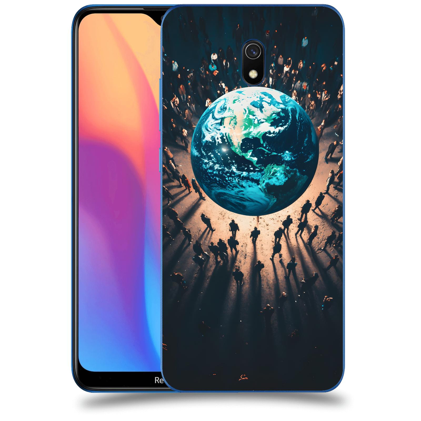 ACOVER Kryt na mobil Xiaomi Redmi 8A - People around the Earth