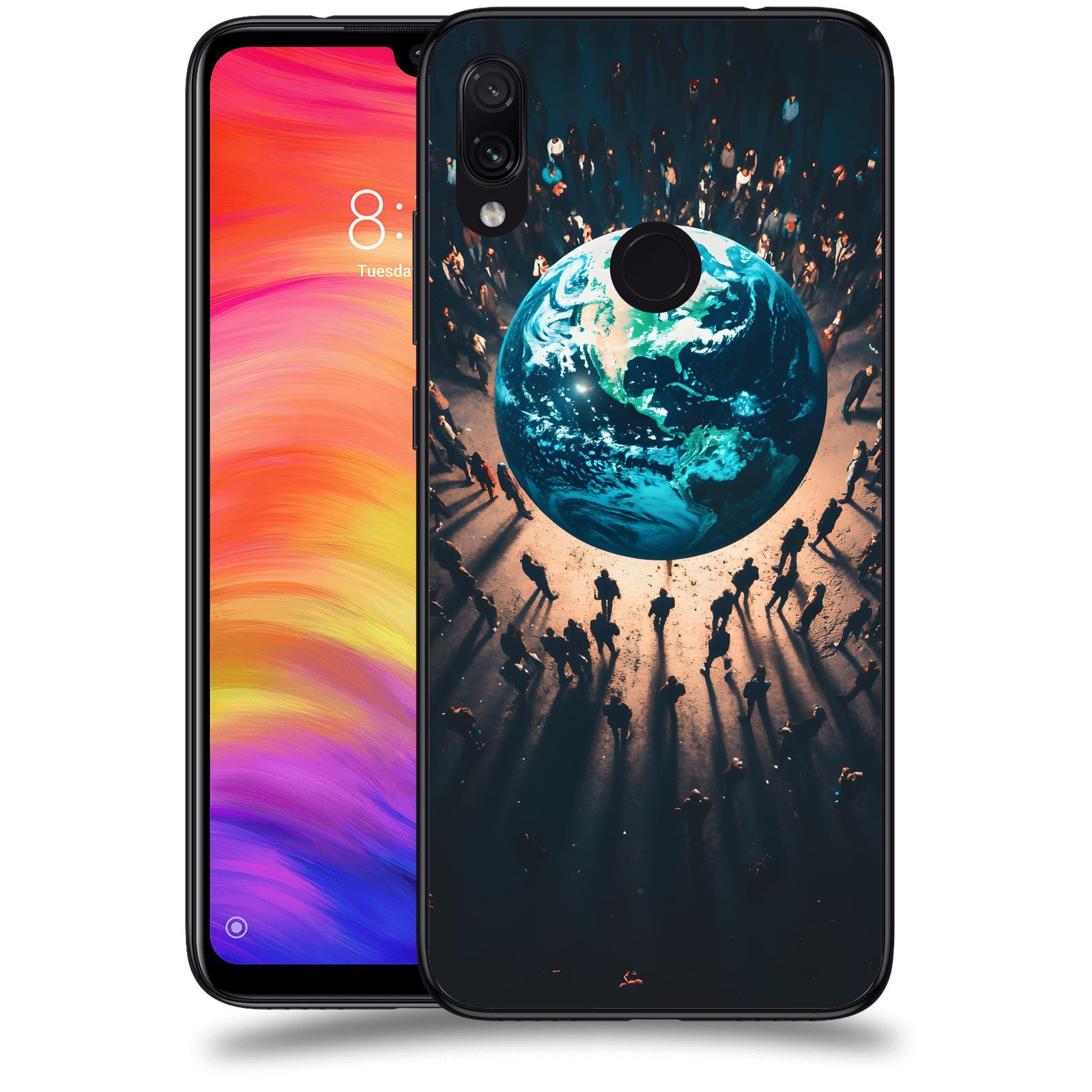 ACOVER Kryt na mobil Xiaomi Redmi Note 7 - People around the Earth