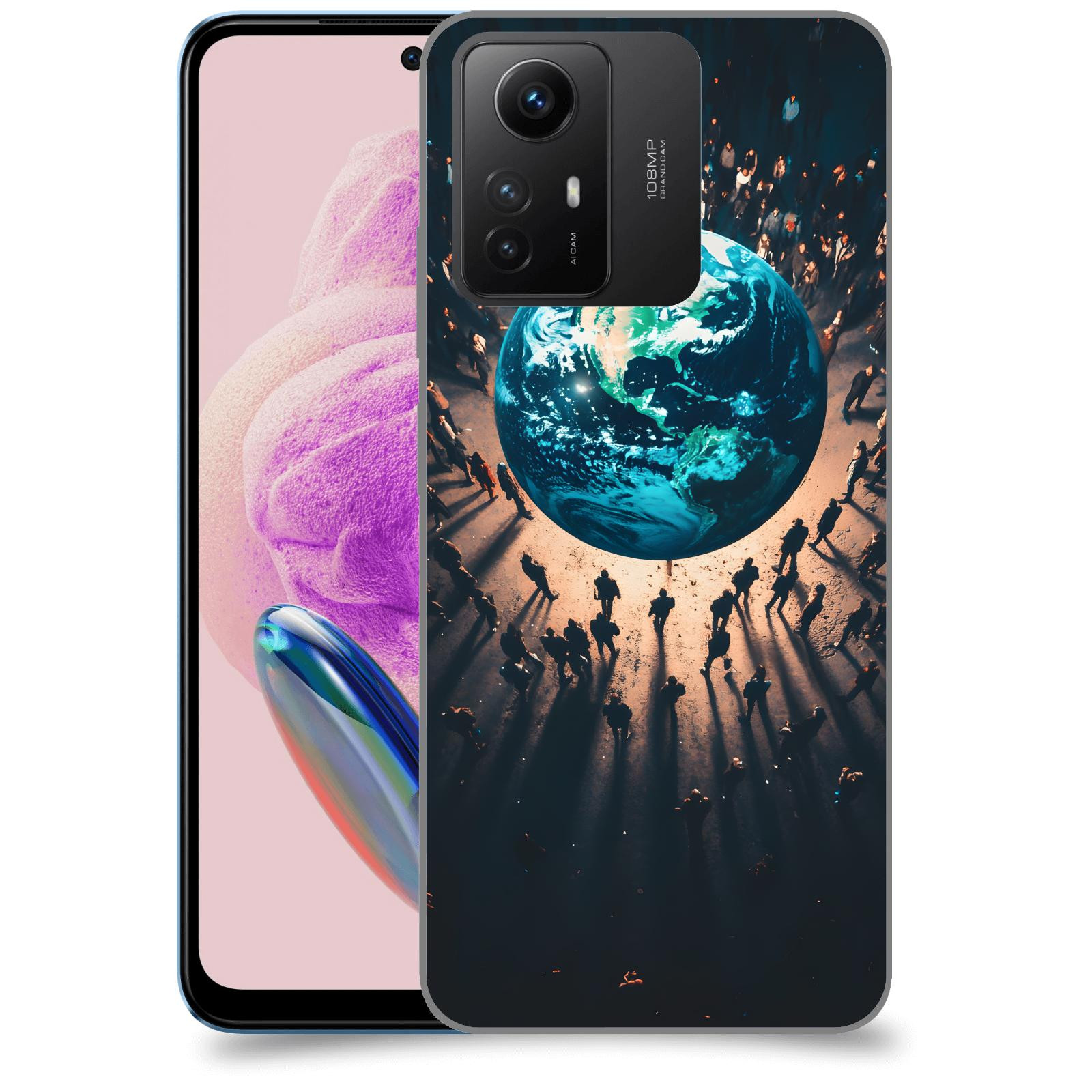 ACOVER Kryt na mobil Xiaomi Redmi Note 12S - People around the Earth