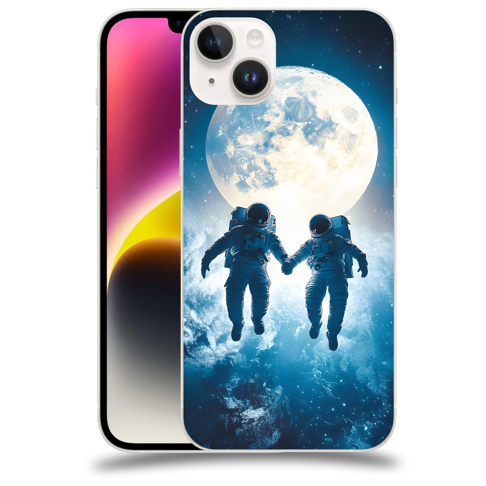 ACOVER Kryt na mobil Apple iPhone 14 Plus - Astronauts
