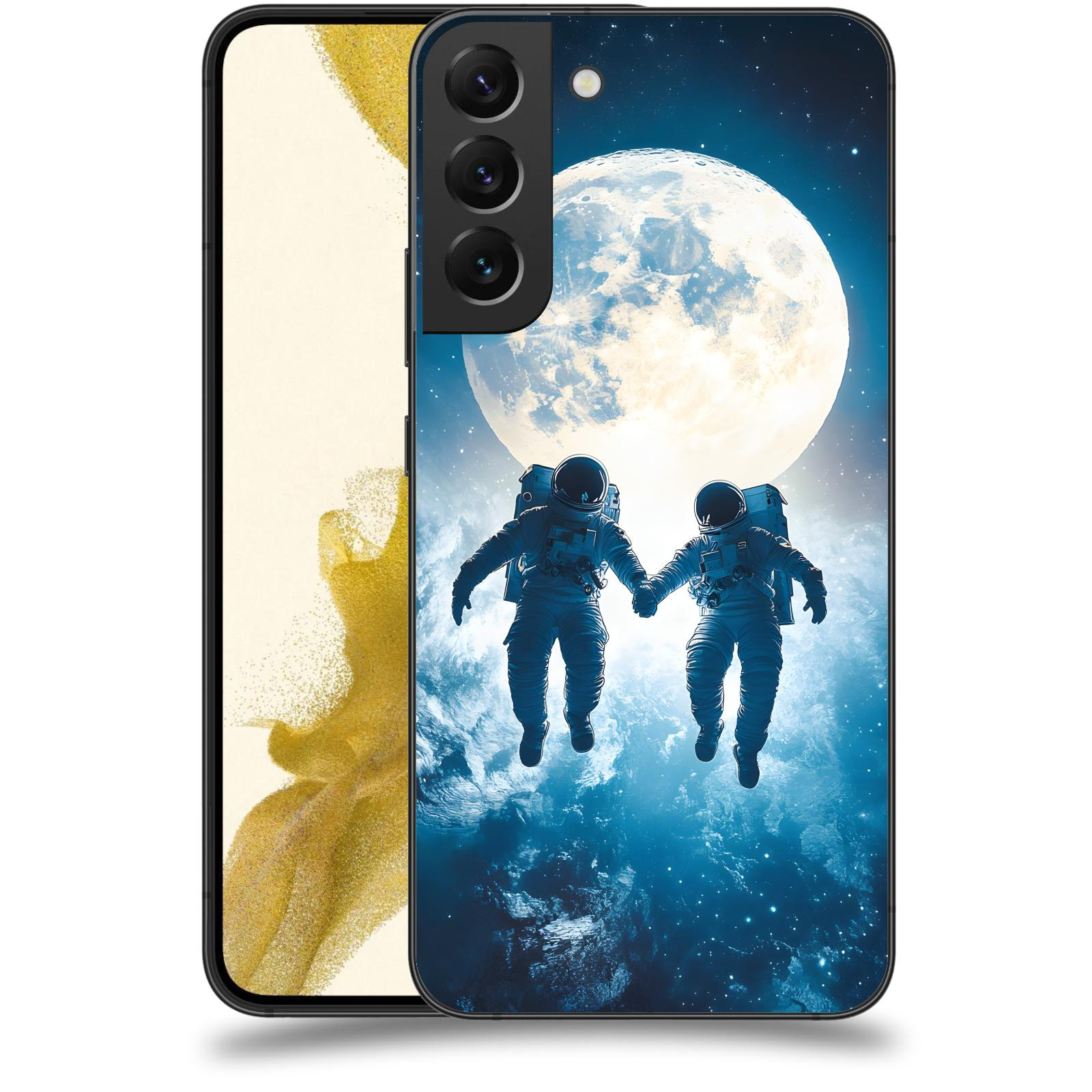 ACOVER Kryt na mobil Samsung Galaxy S22+ 5G - Astronauts