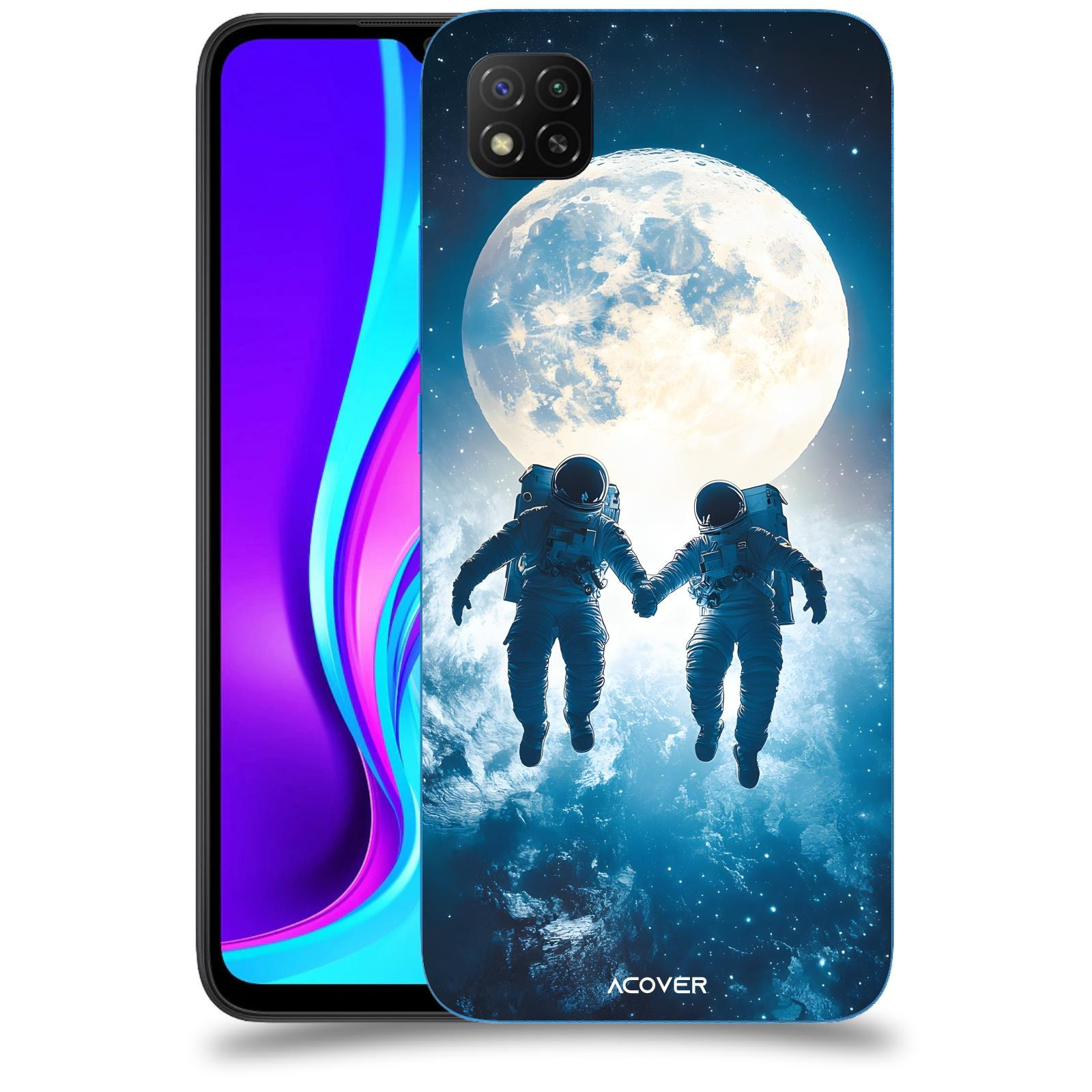 ACOVER Kryt na mobil Xiaomi Redmi 9C - Astronauts