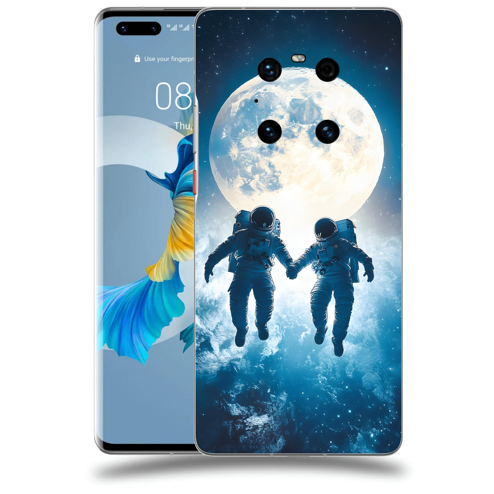 ACOVER Kryt na mobil Huawei Mate 40 Pro - Astronauts
