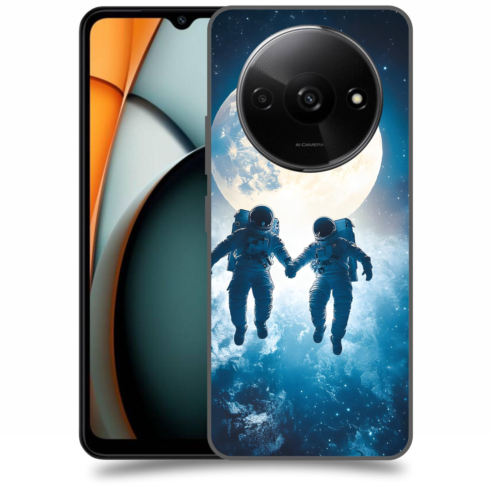 ACOVER Kryt na mobil Xiaomi Redmi A3 - Astronauts