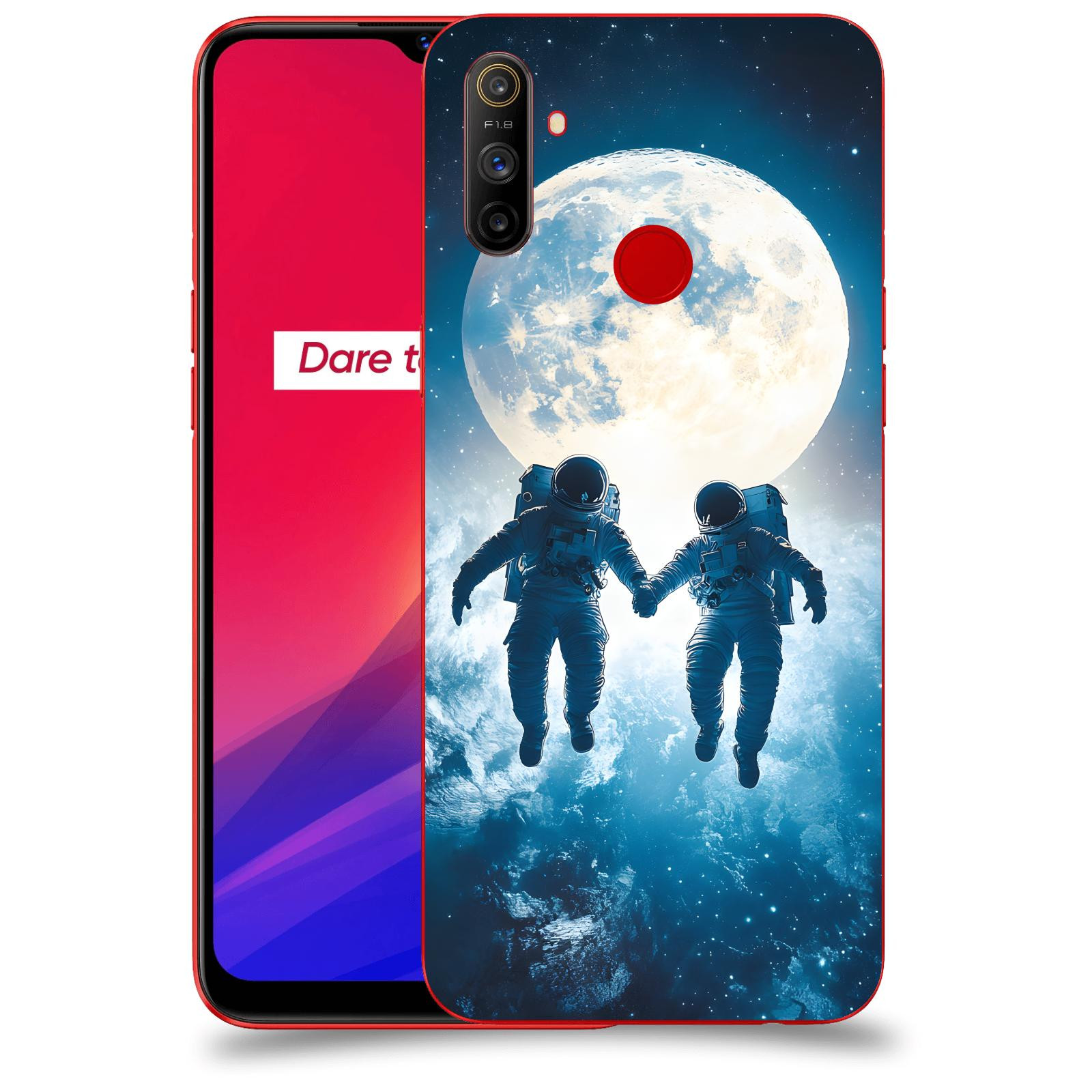 ACOVER Kryt na mobil Realme C3 - Astronauts