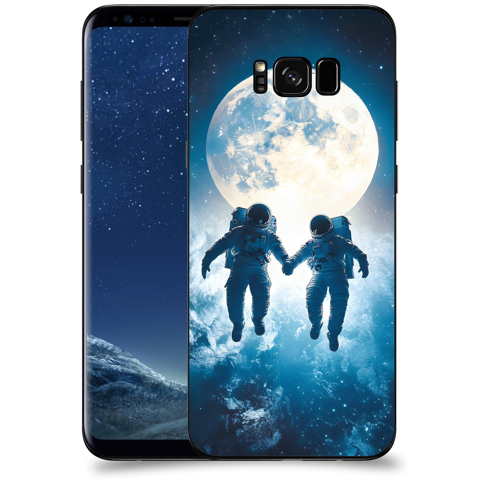 ACOVER Kryt na mobil Samsung Galaxy S8+ G955F - Astronauts
