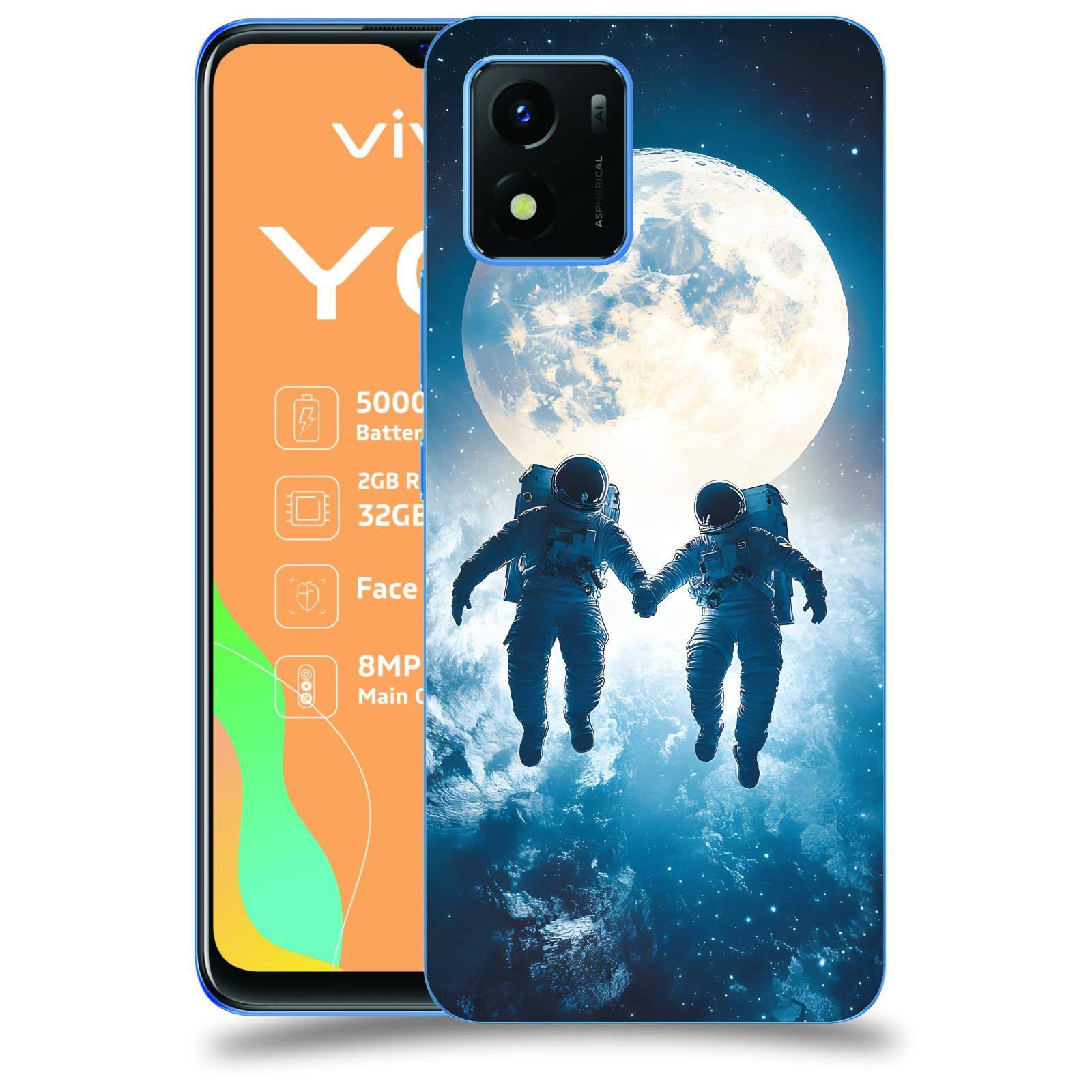 ACOVER Kryt na mobil Vivo Y01 - Astronauts