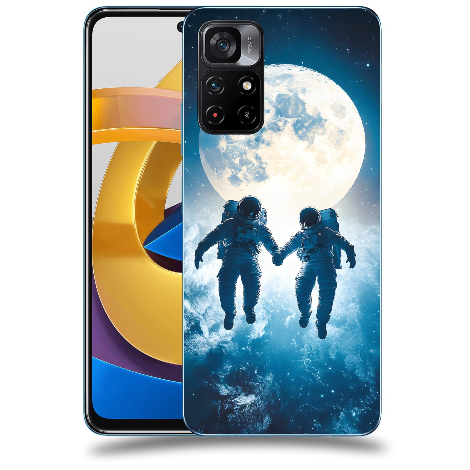 ACOVER Kryt na mobil Xiaomi Poco M4 Pro - Astronauts