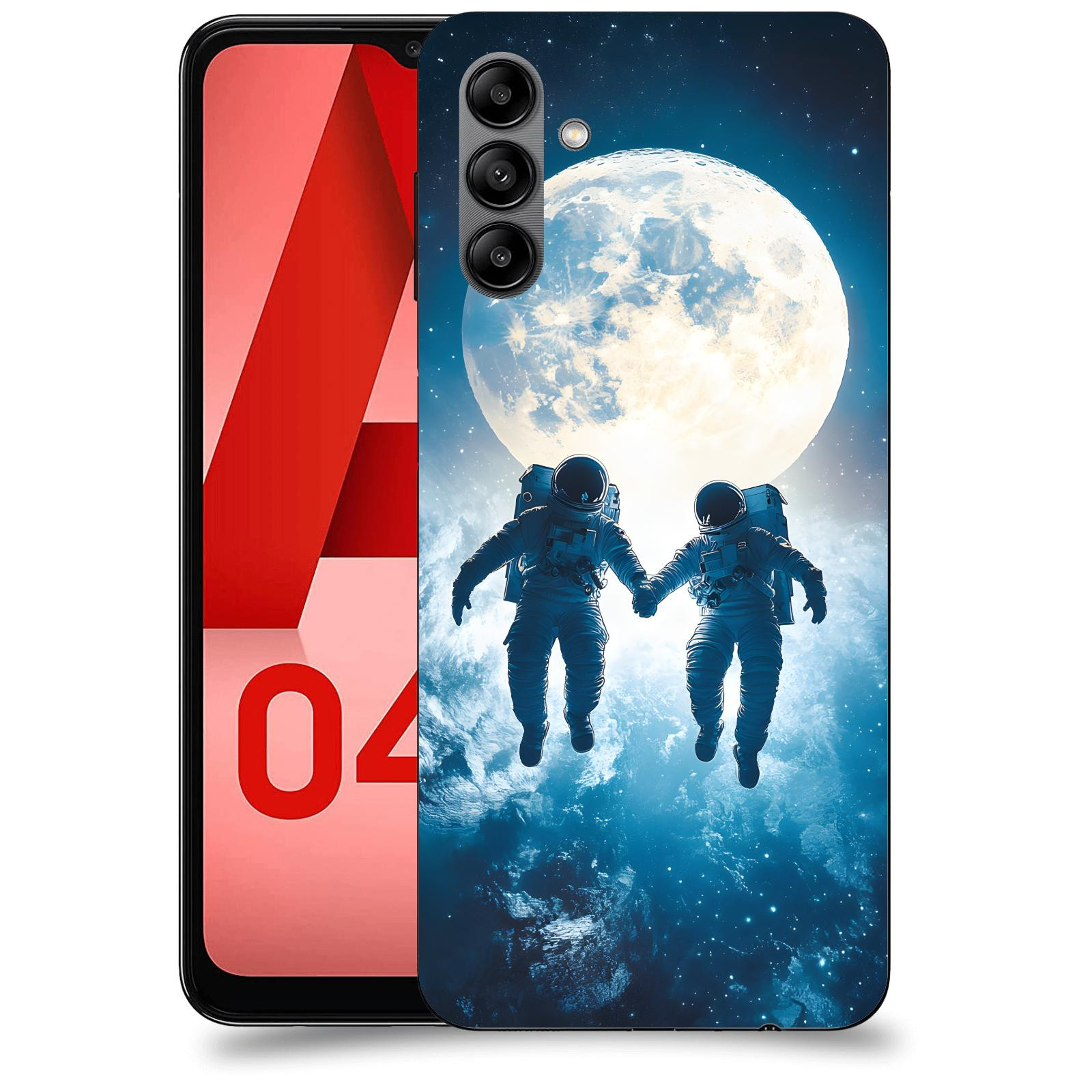 ACOVER Kryt na mobil Samsung Galaxy A04s - Astronauts