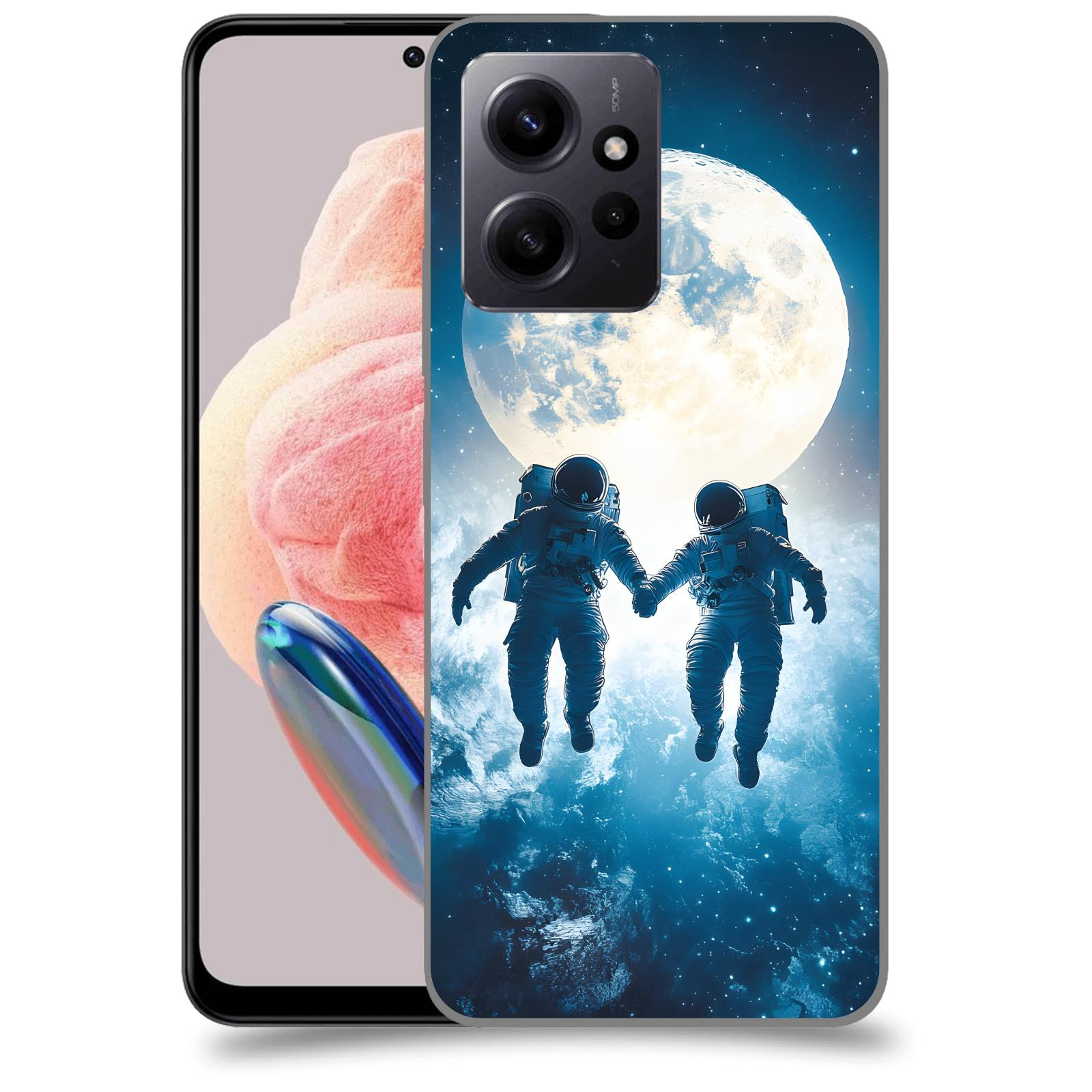 ACOVER Kryt na mobil Xiaomi Redmi Note 12 4G - Astronauts