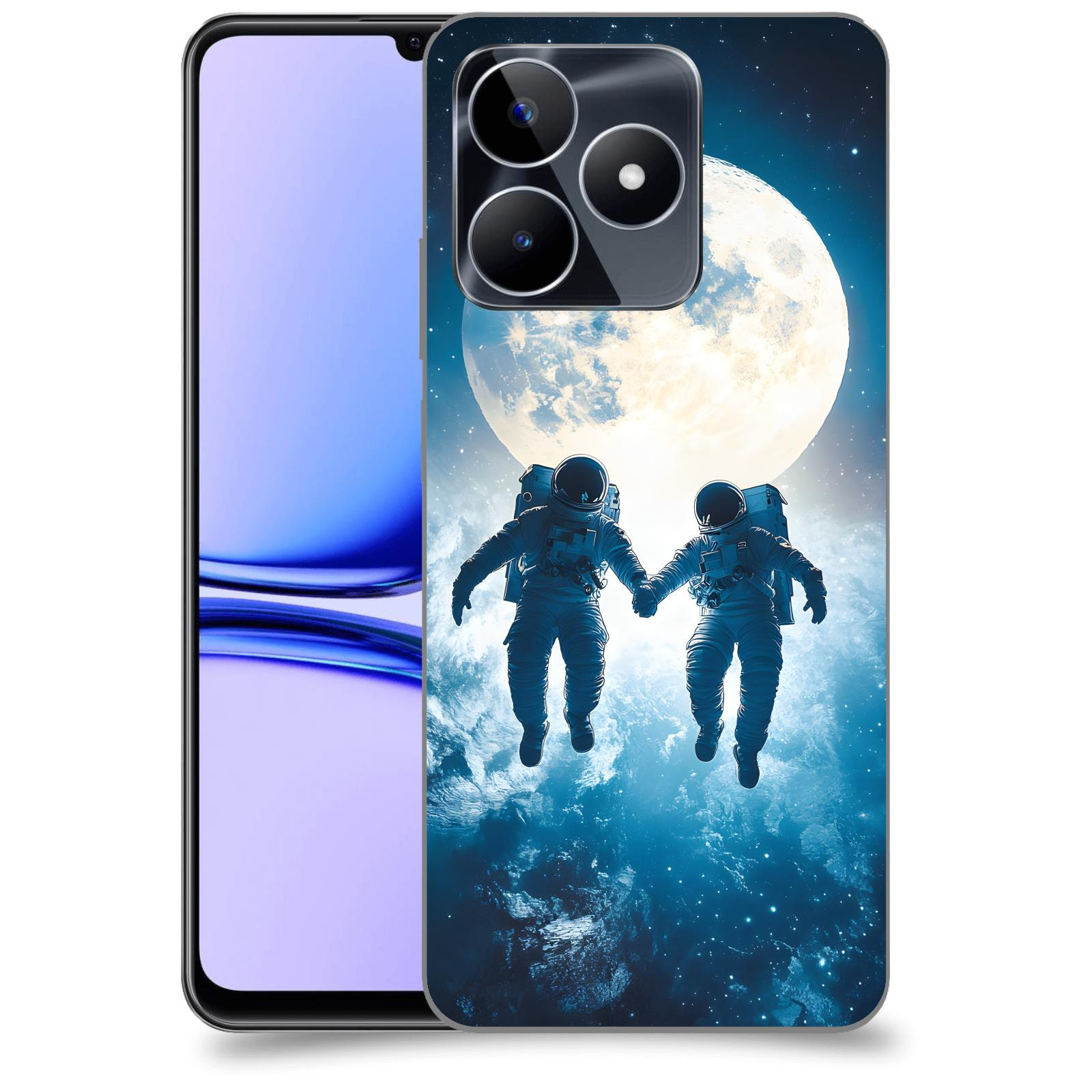 ACOVER Kryt na mobil Realme C53 - Astronauts