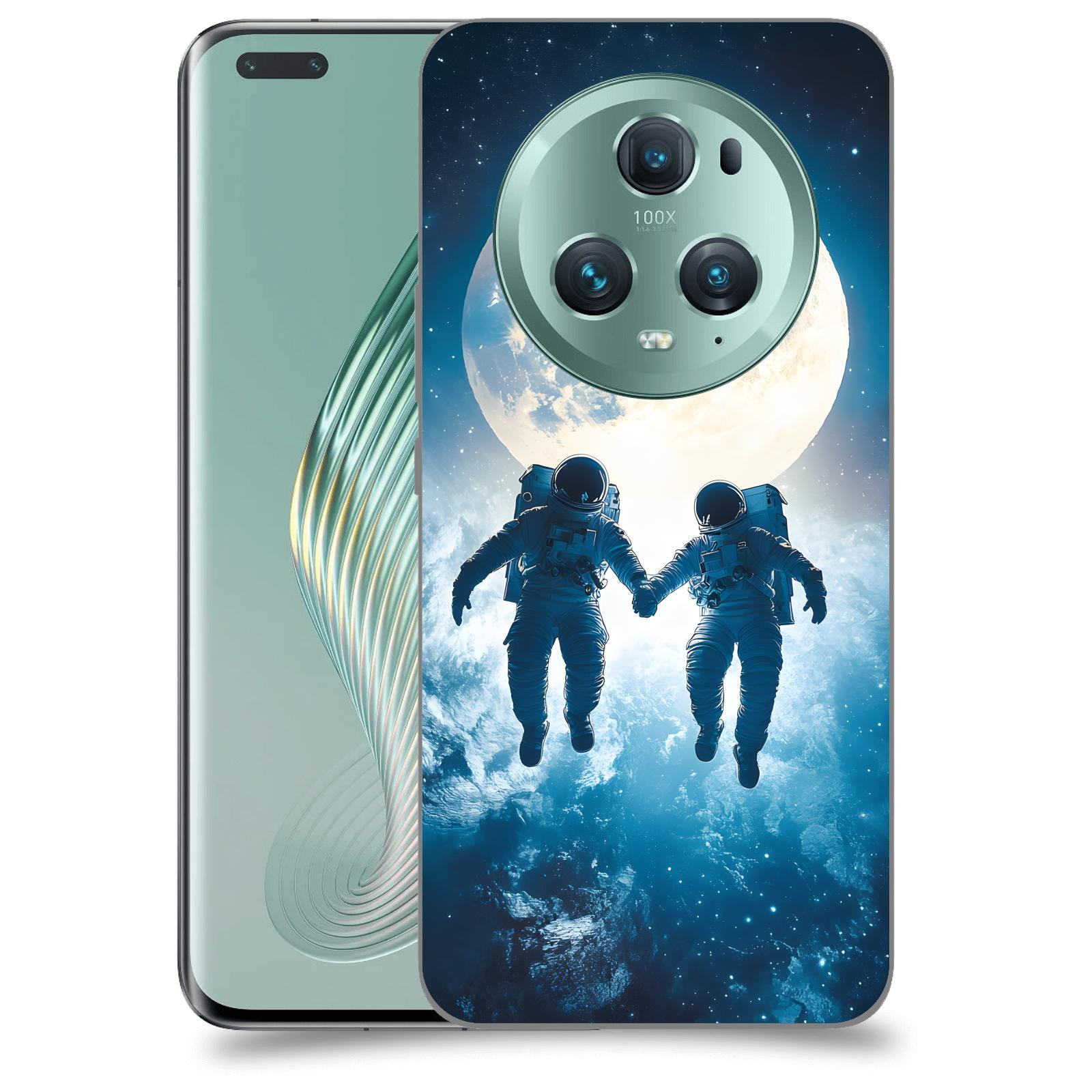 ACOVER Kryt na mobil Honor Magic5 Pro - Astronauts