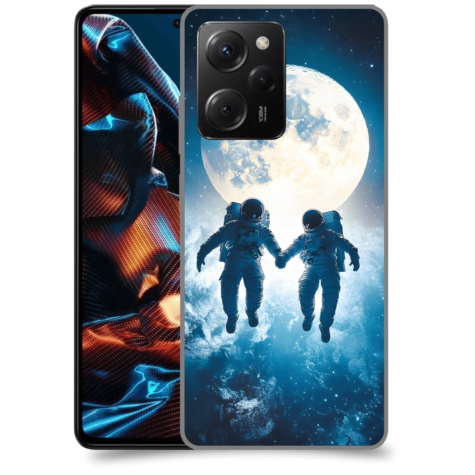 ACOVER Kryt na mobil Xiaomi Poco X5 Pro - Astronauts