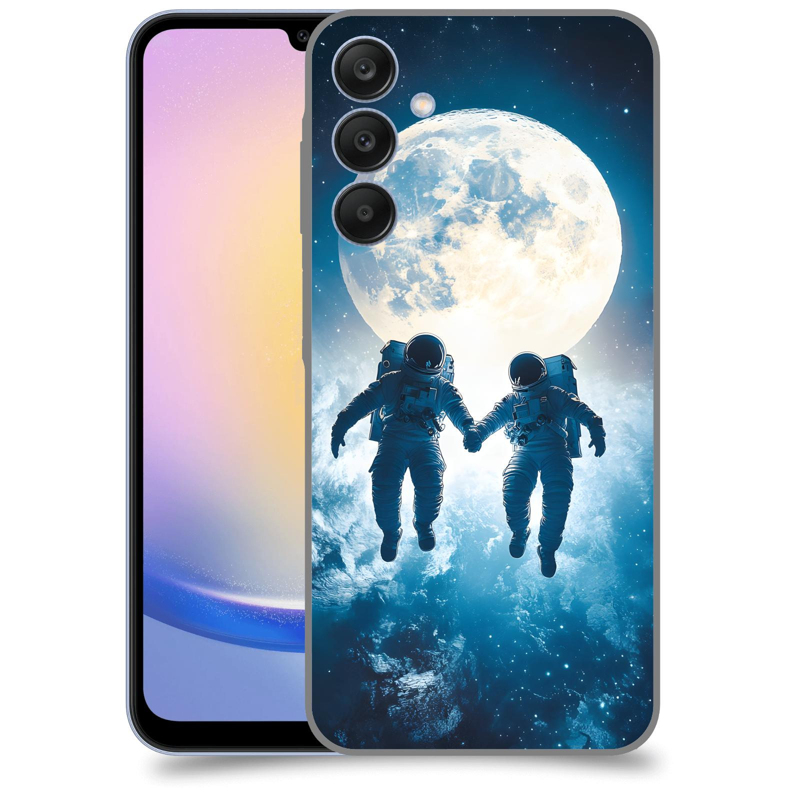 ACOVER Kryt na mobil Samsung Galaxy A25 5G - Astronauts