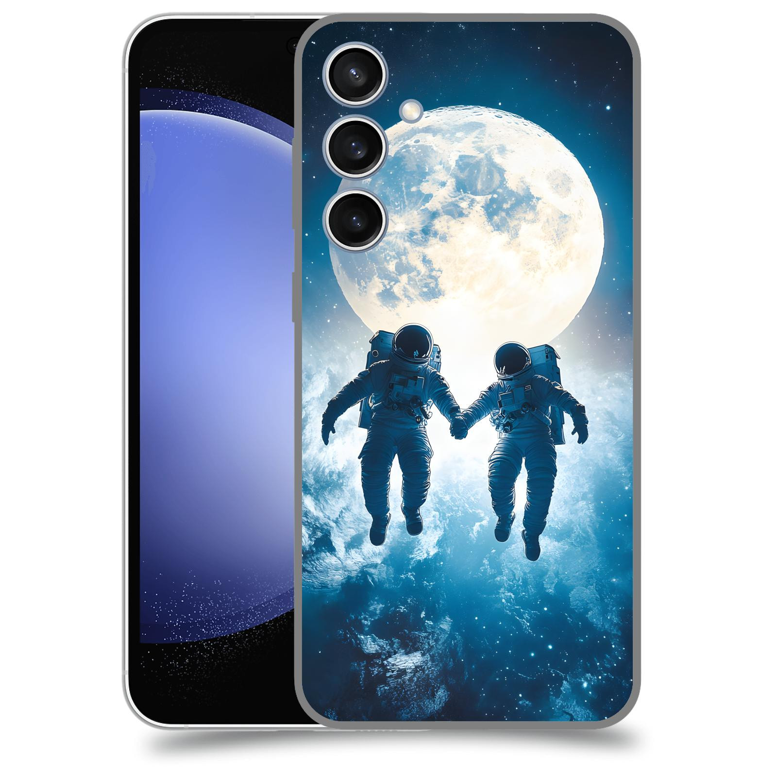 ACOVER Kryt na mobil Samsung Galaxy S23 FE - Astronauts