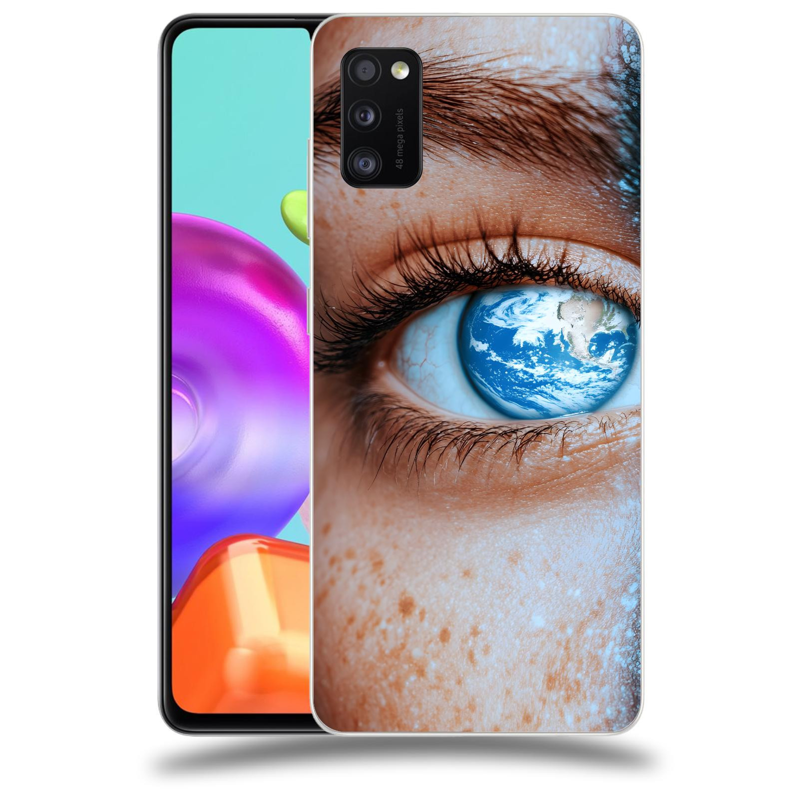 ACOVER Kryt na mobil Samsung Galaxy A41 A415F - Eye