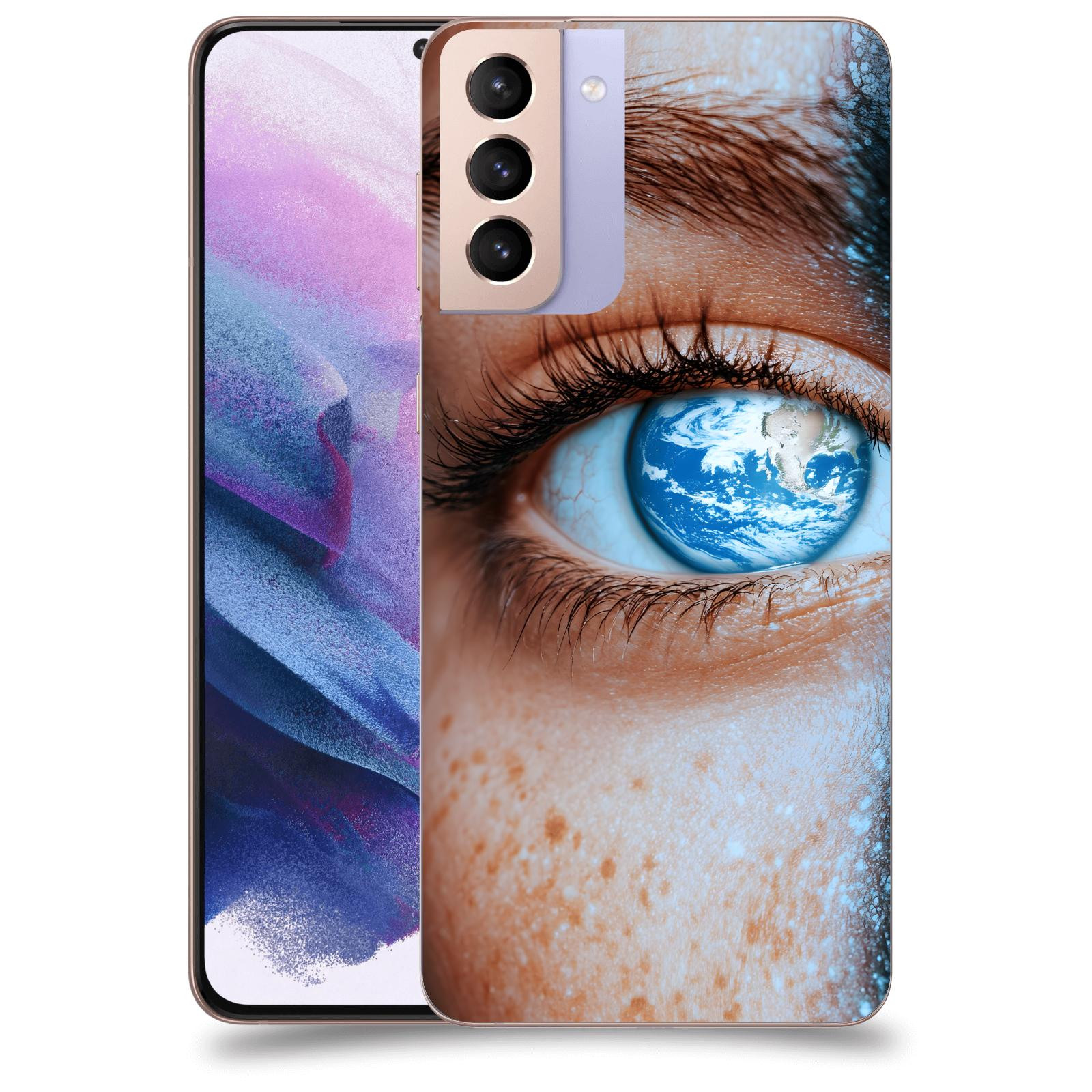 ACOVER Kryt na mobil Samsung Galaxy S21+ G996F - Eye
