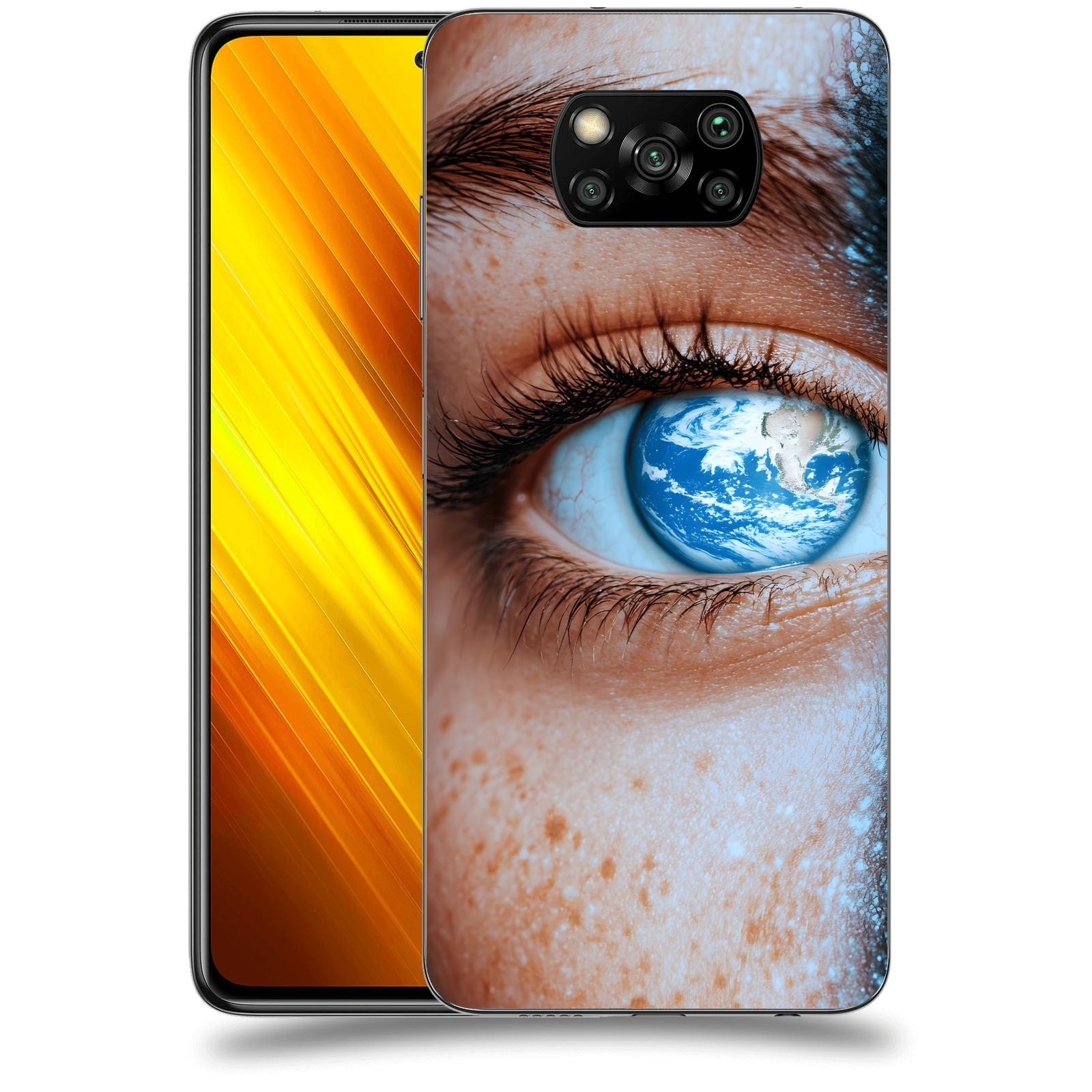 ACOVER Kryt na mobil Xiaomi Poco X3 - Eye