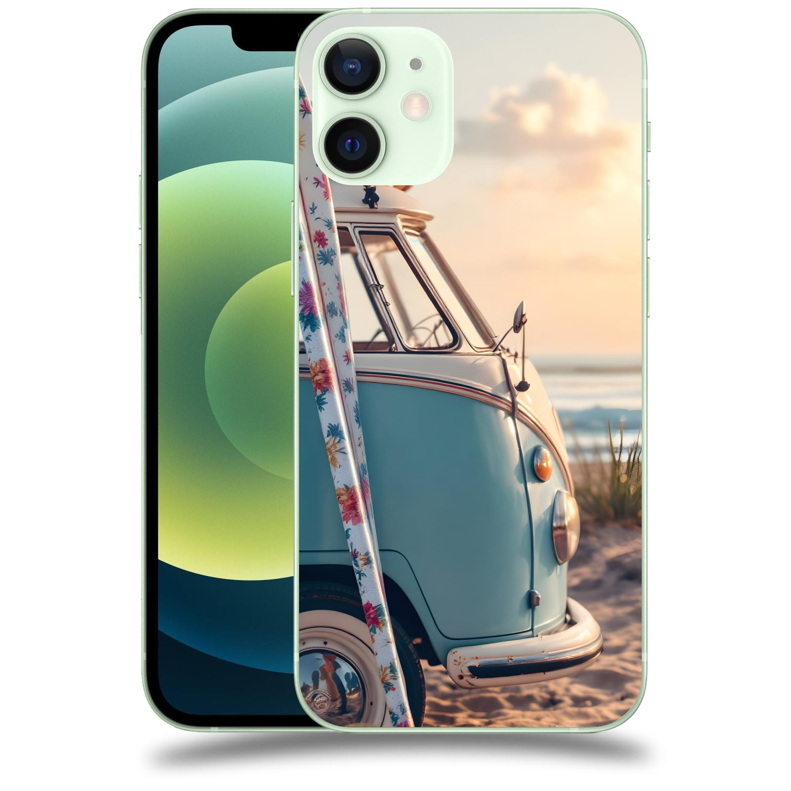 ACOVER Kryt na mobil Apple iPhone 12 mini - Retro Bus 2