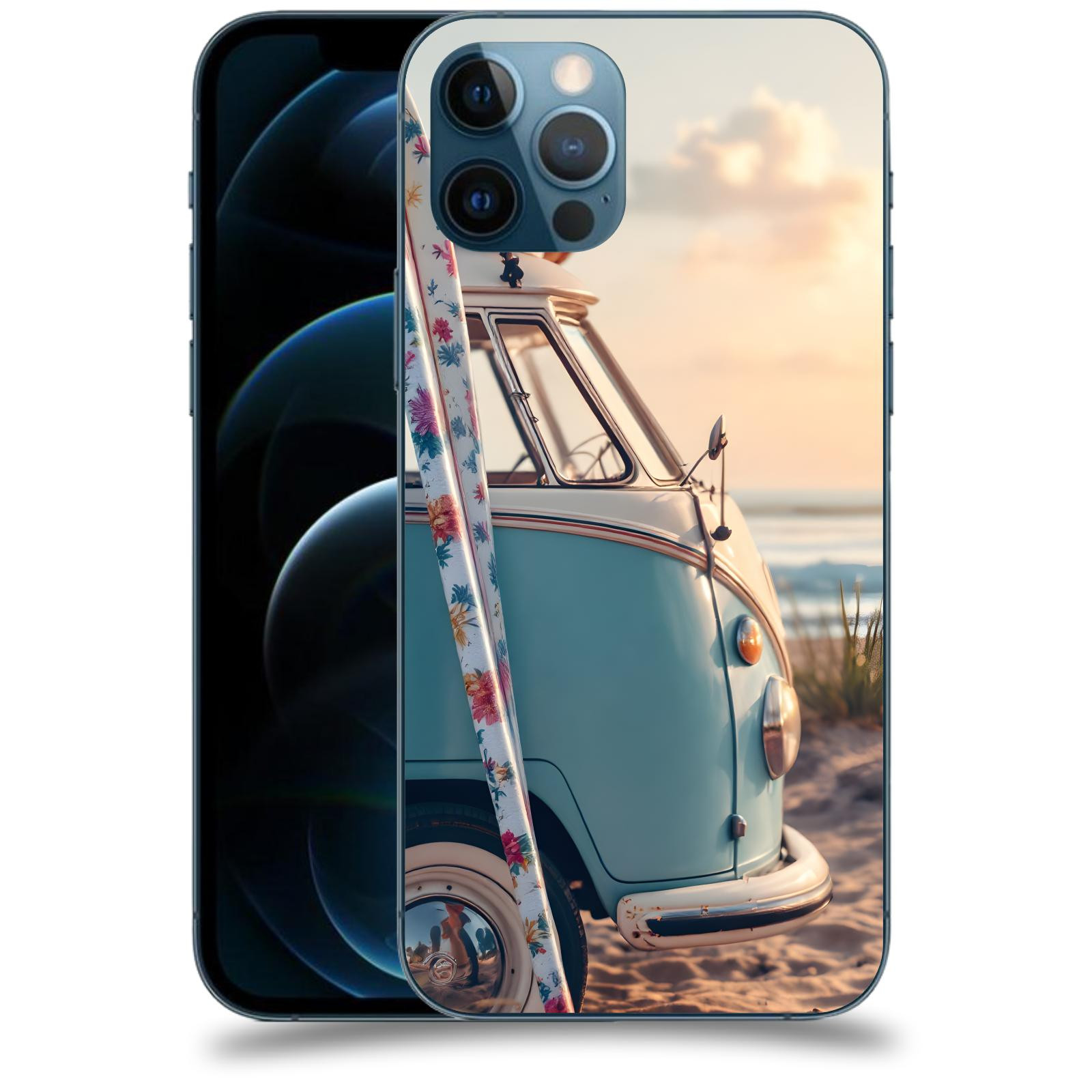 ACOVER Kryt na mobil Apple iPhone 12 Pro - Retro Bus 2