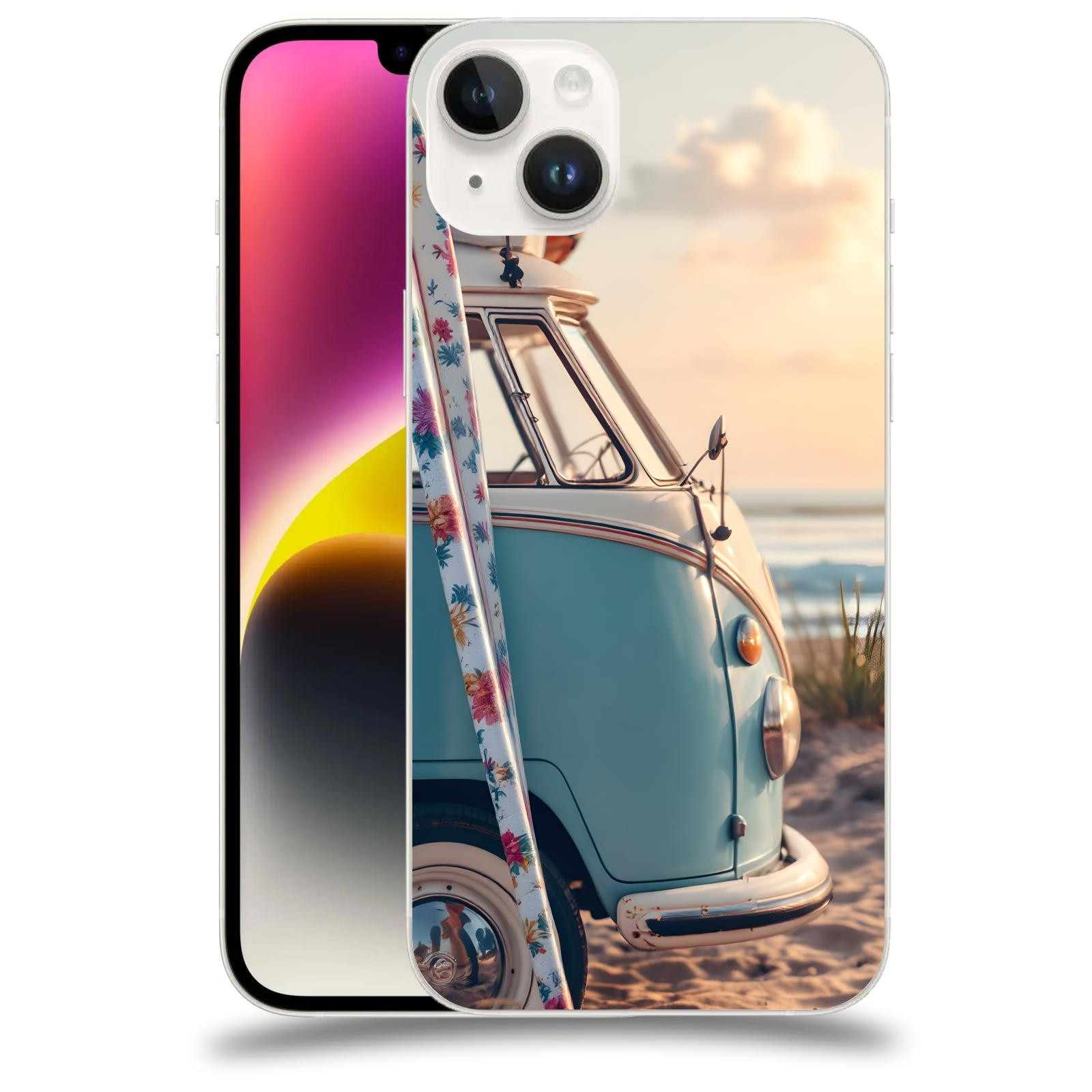 ACOVER Kryt na mobil Apple iPhone 14 Plus - Retro Bus 2