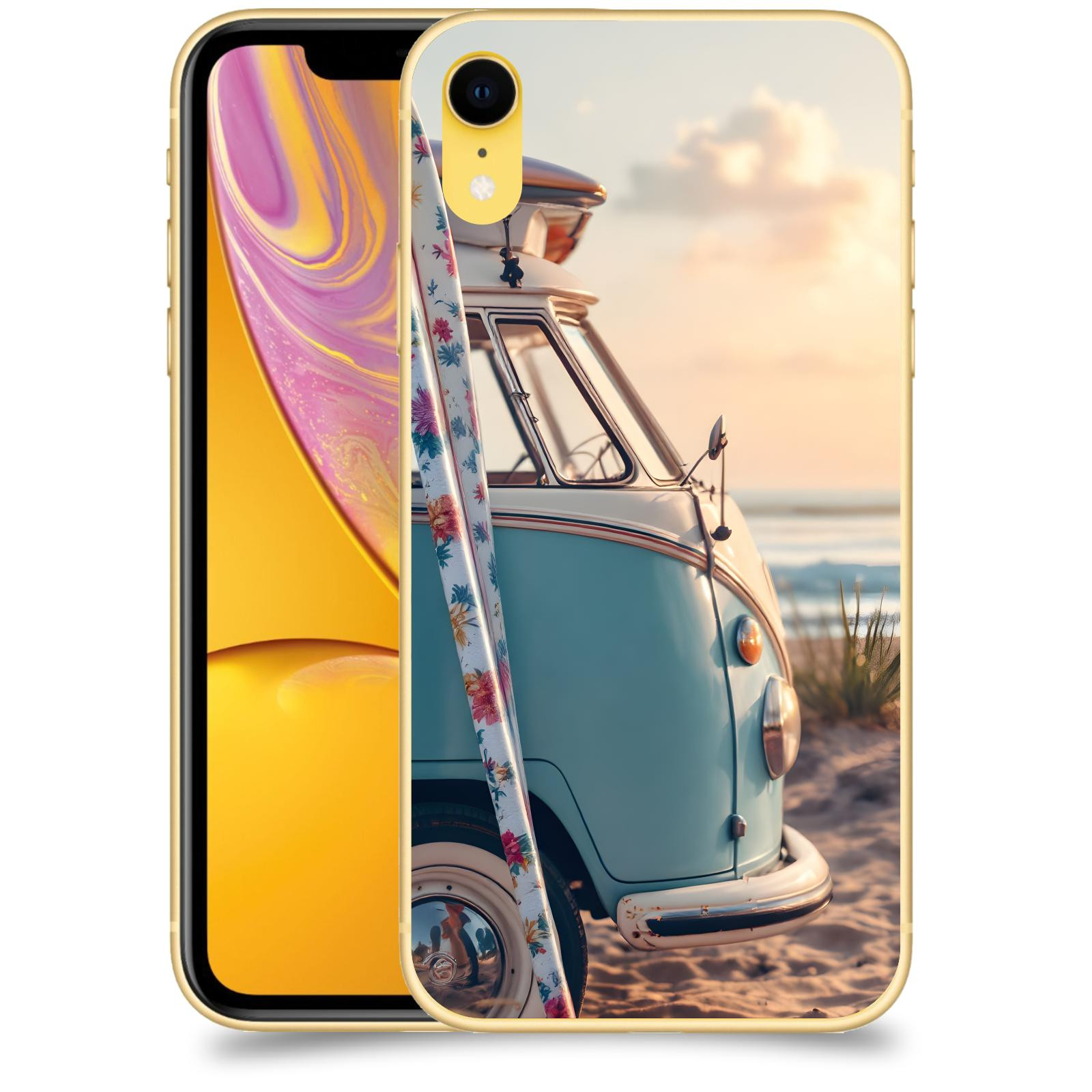 ACOVER Kryt na mobil Apple iPhone XR - Retro Bus 2