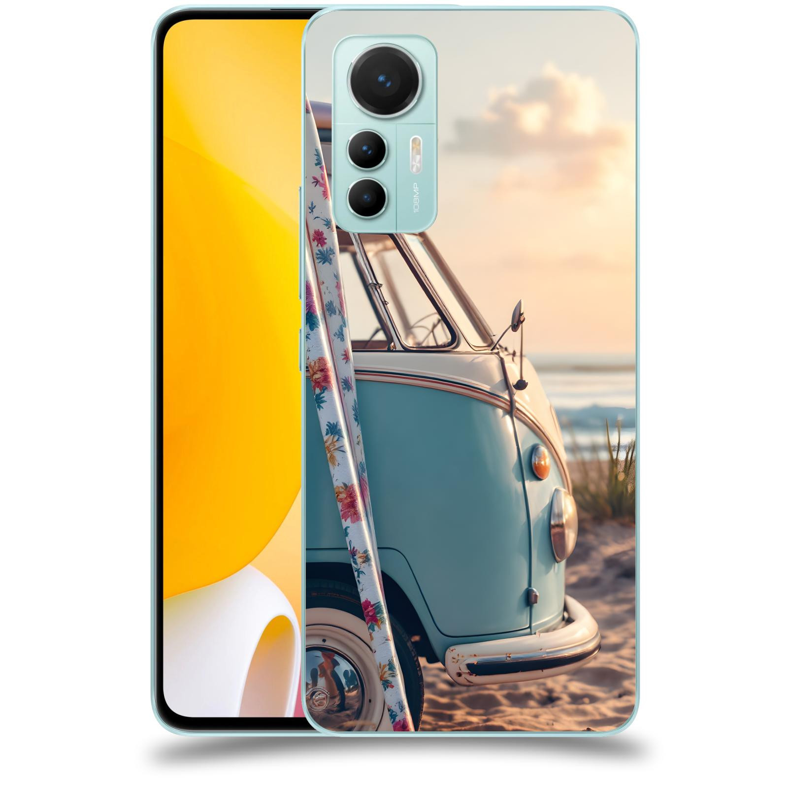ACOVER Kryt na mobil Xiaomi 12 Lite - Retro Bus 2