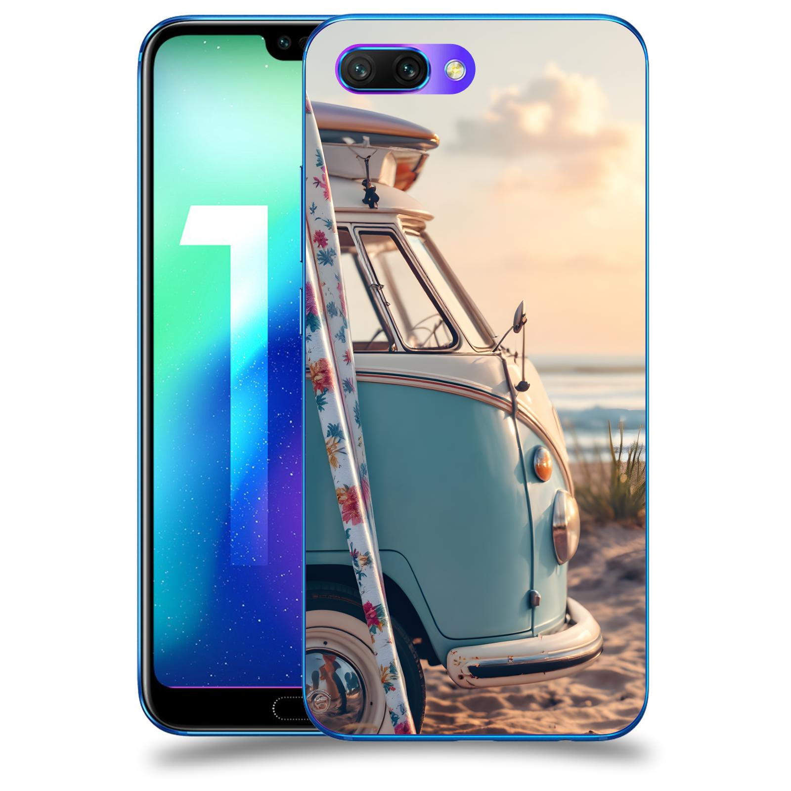 ACOVER Kryt na mobil Honor 10 - Retro Bus 2