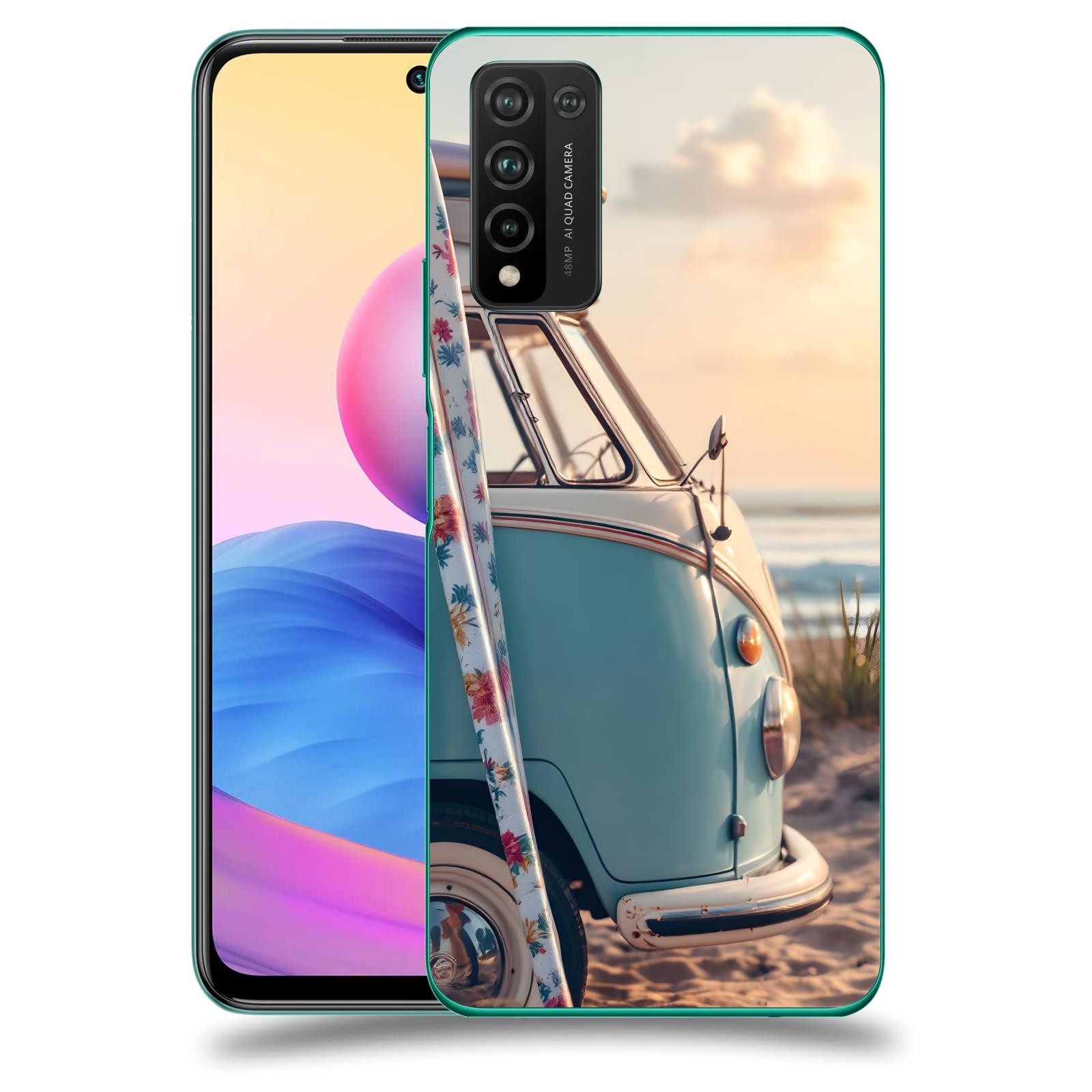ACOVER Kryt na mobil Honor 10X Lite - Retro Bus 2