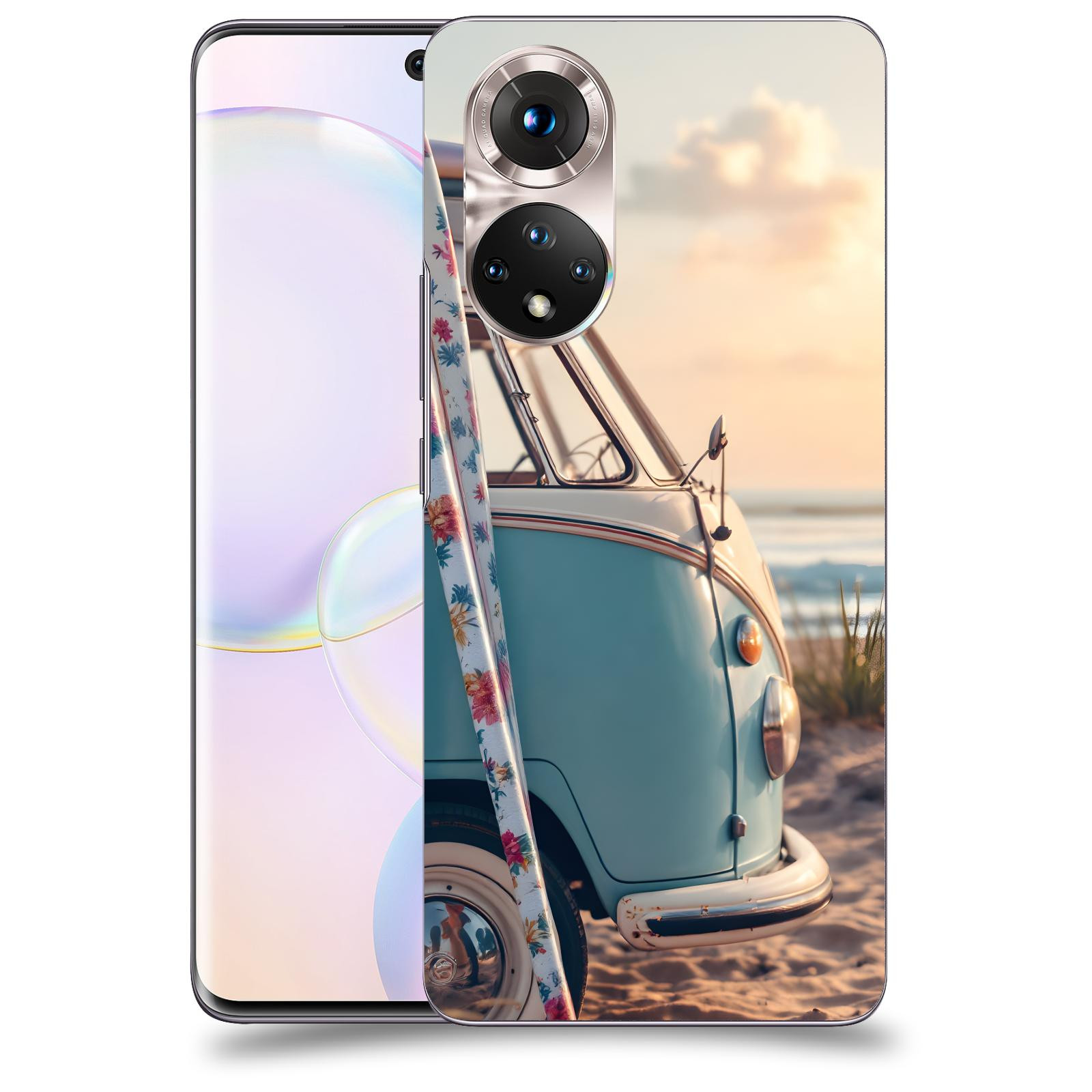 ACOVER Kryt na mobil Honor 50 5G - Retro Bus 2