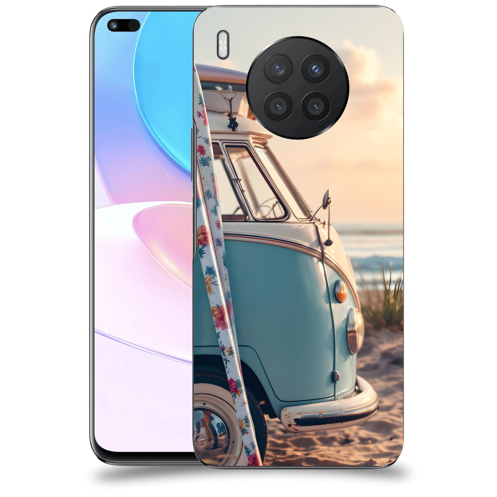 ACOVER Kryt na mobil Honor 50 Lite - Retro Bus 2