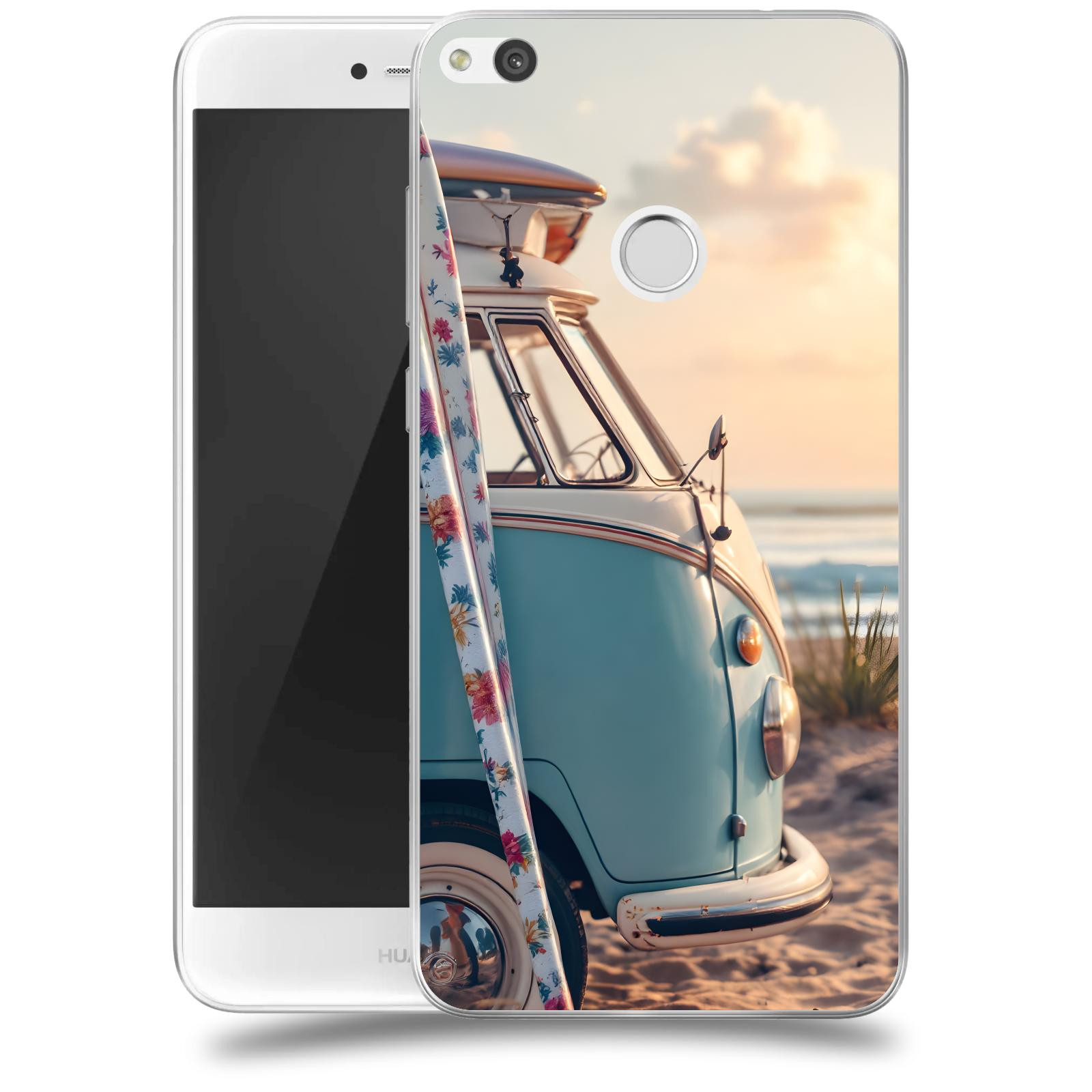 ACOVER Kryt na mobil Huawei P9 Lite 2017 - Retro Bus 2