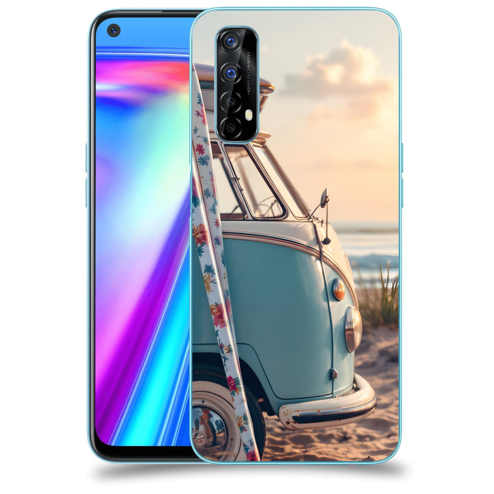 ACOVER Kryt na mobil Realme 7 - Retro Bus 2