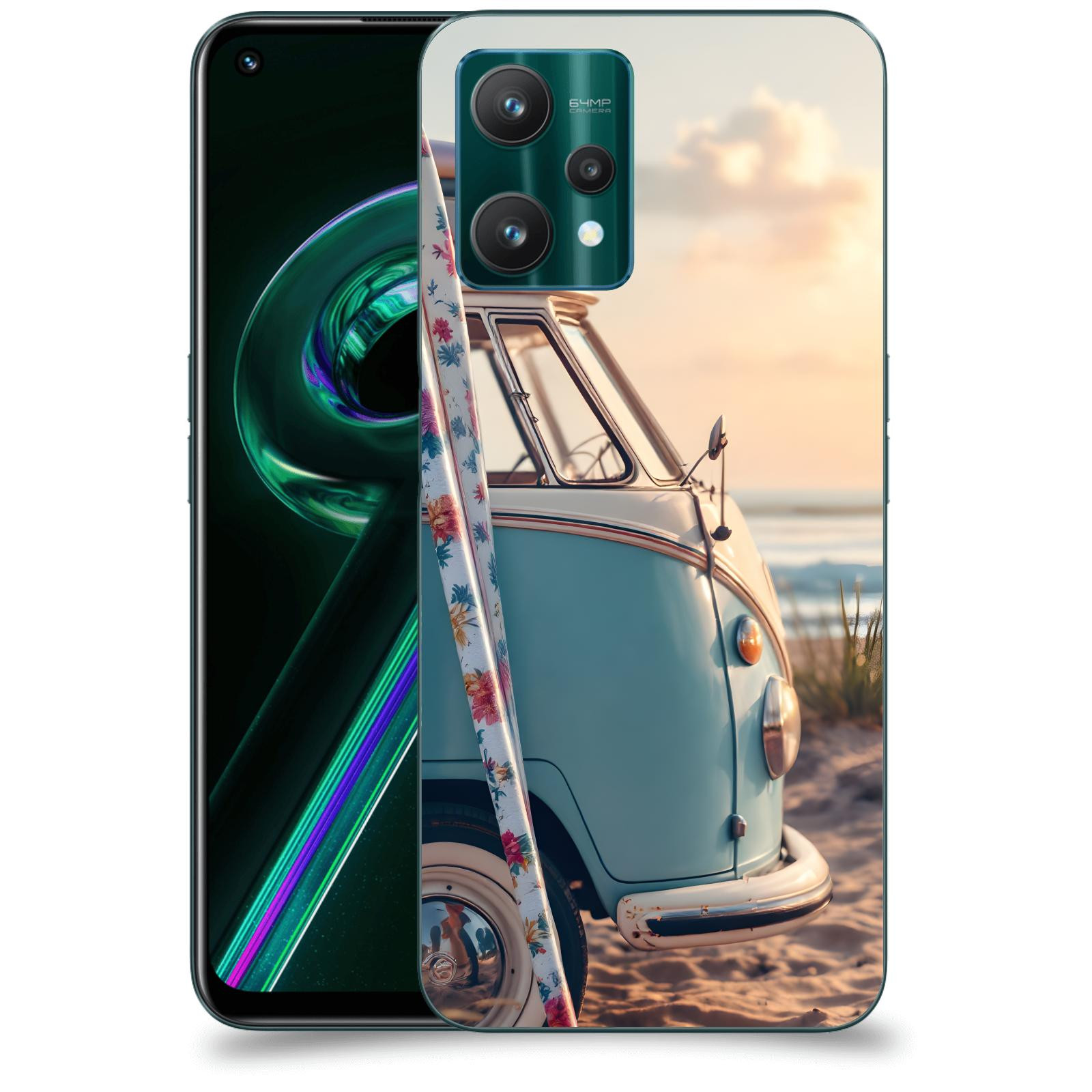 ACOVER Kryt na mobil Realme 9 Pro 5G - Retro Bus 2