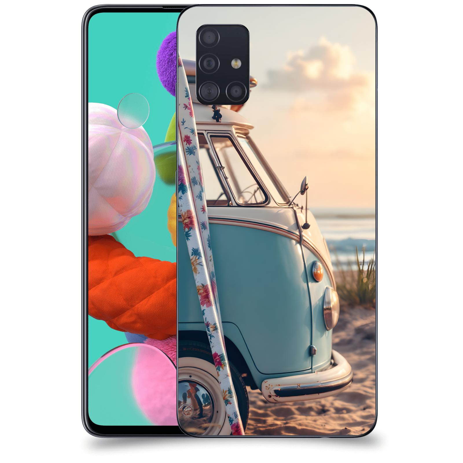 ACOVER Kryt na mobil Samsung Galaxy A51 A515F - Retro Bus 2