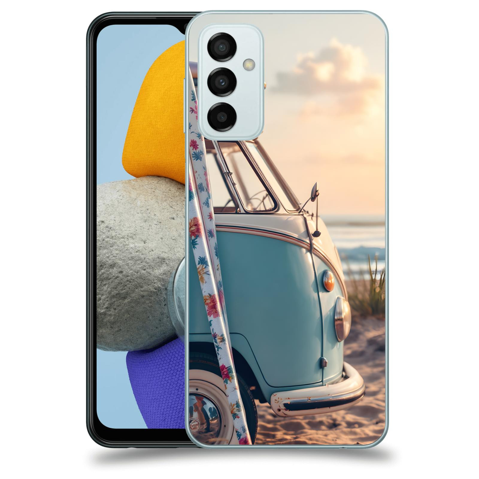 ACOVER Kryt na mobil Samsung Galaxy M23 5G - Retro Bus 2