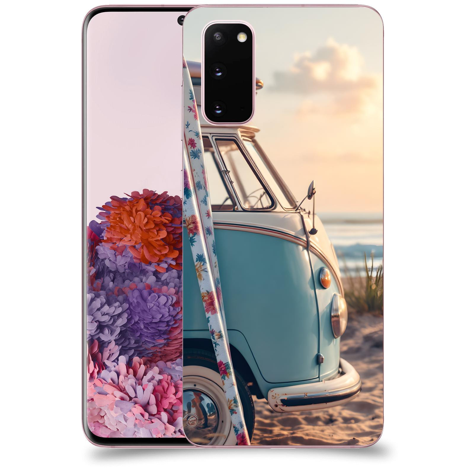 ACOVER Kryt na mobil Samsung Galaxy S20 G980F - Retro Bus 2