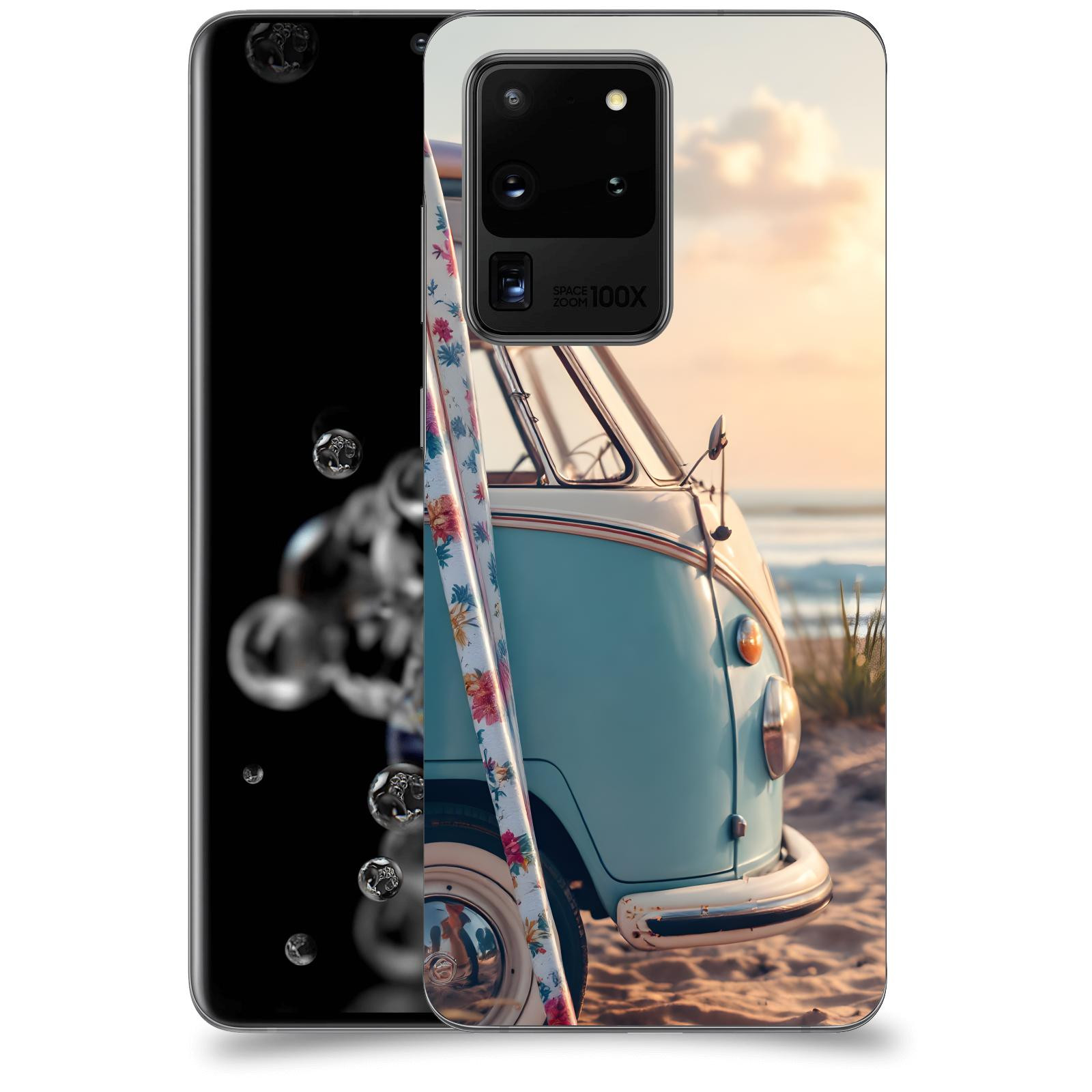 ACOVER Kryt na mobil Samsung Galaxy S20 Ultra 5G G988F - Retro Bus 2
