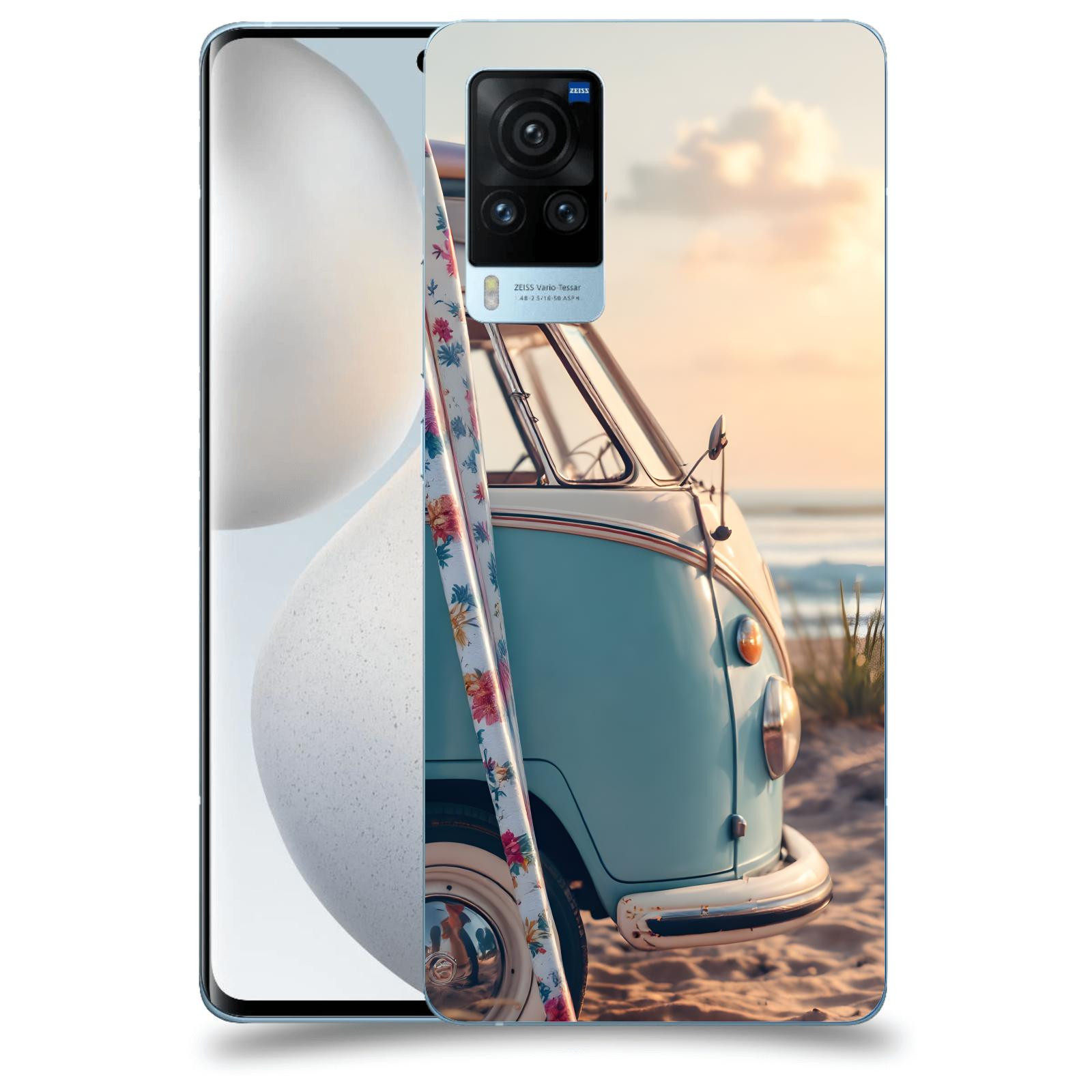 ACOVER Kryt na mobil Vivo X60 Pro 5G - Retro Bus 2