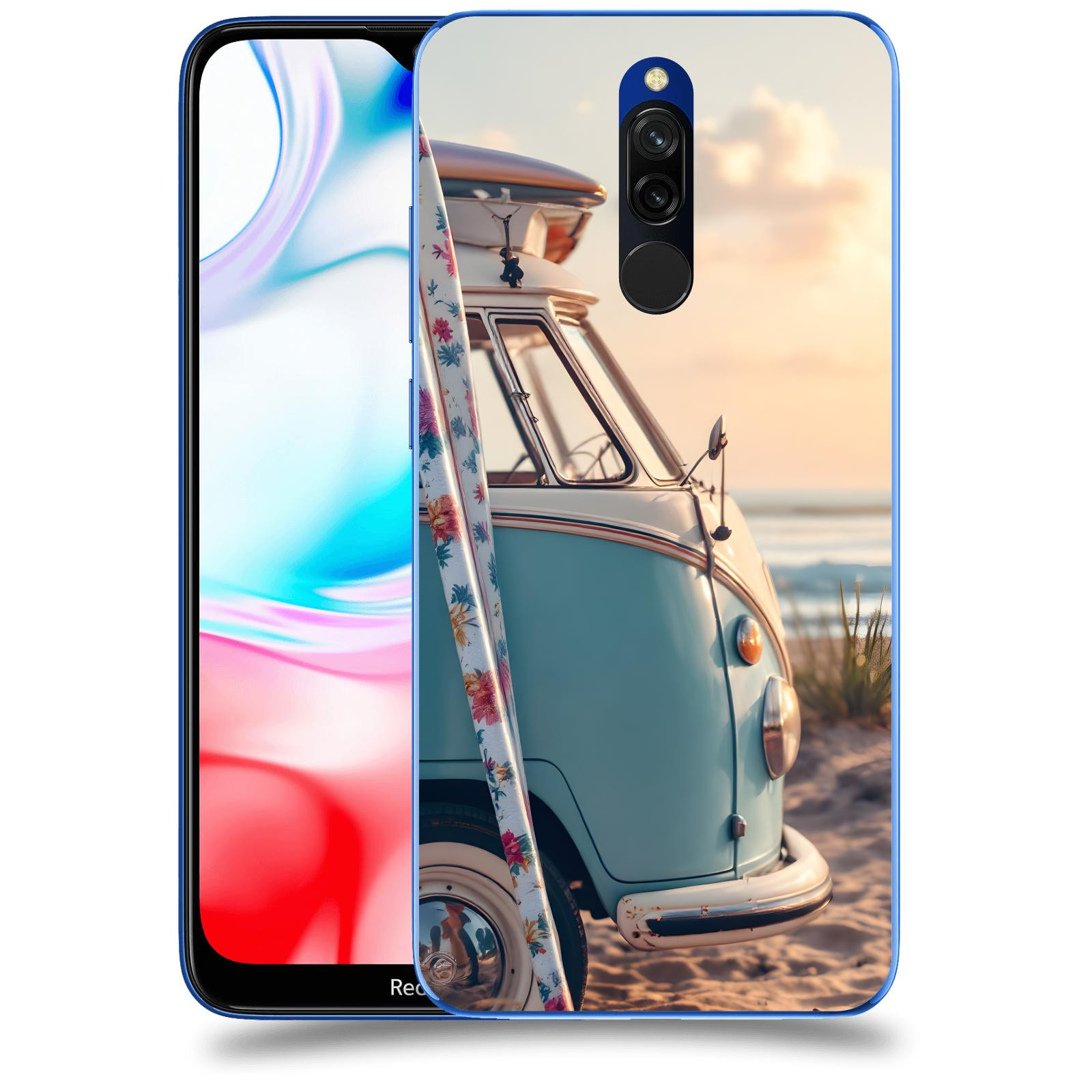 ACOVER Kryt na mobil Xiaomi Redmi 8 - Retro Bus 2