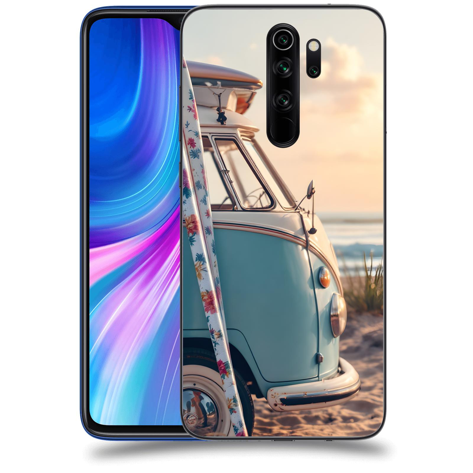 ACOVER Kryt na mobil Xiaomi Redmi Note 8 Pro - Retro Bus 2