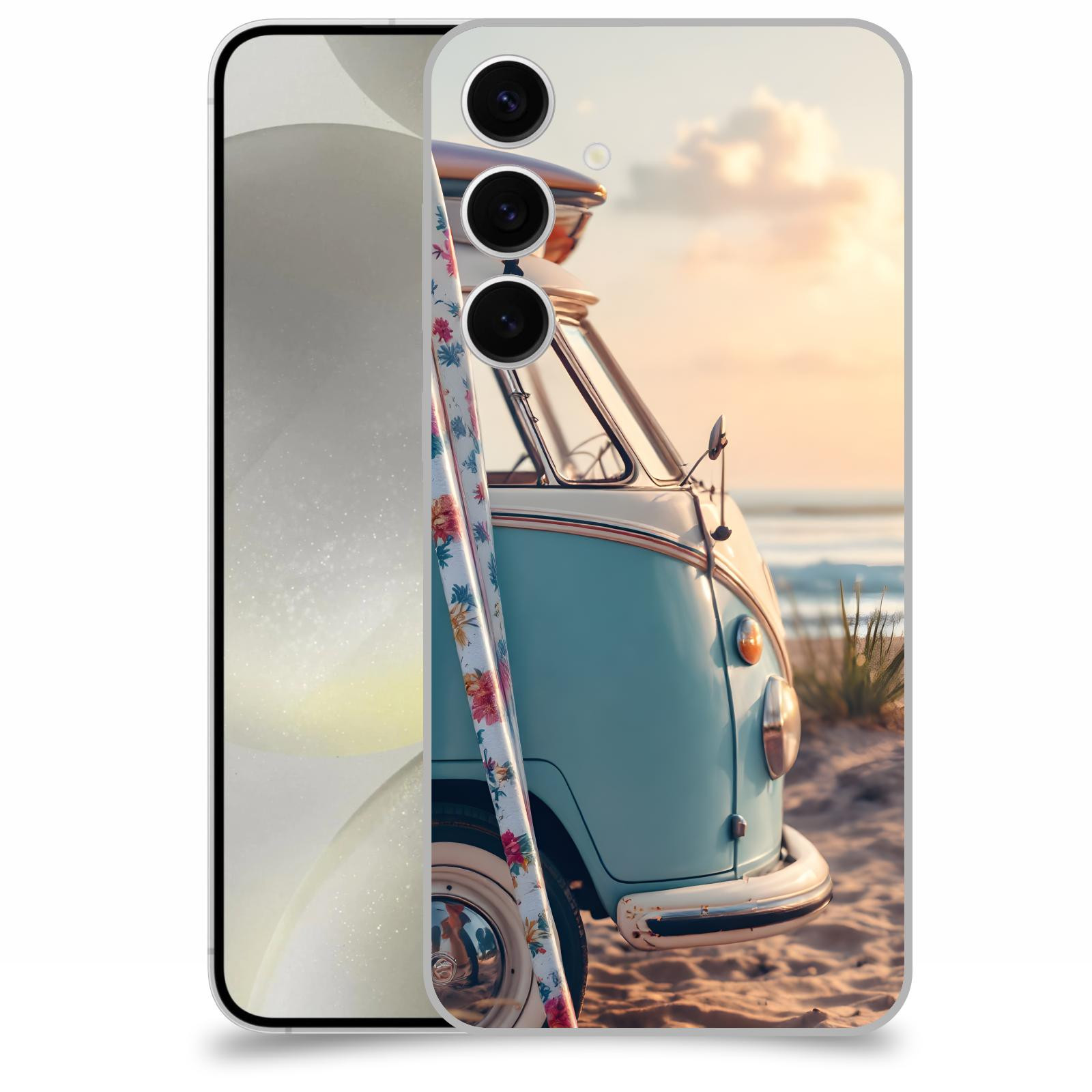 ACOVER Kryt na mobil Samsung Galaxy S24+ - Retro Bus 2