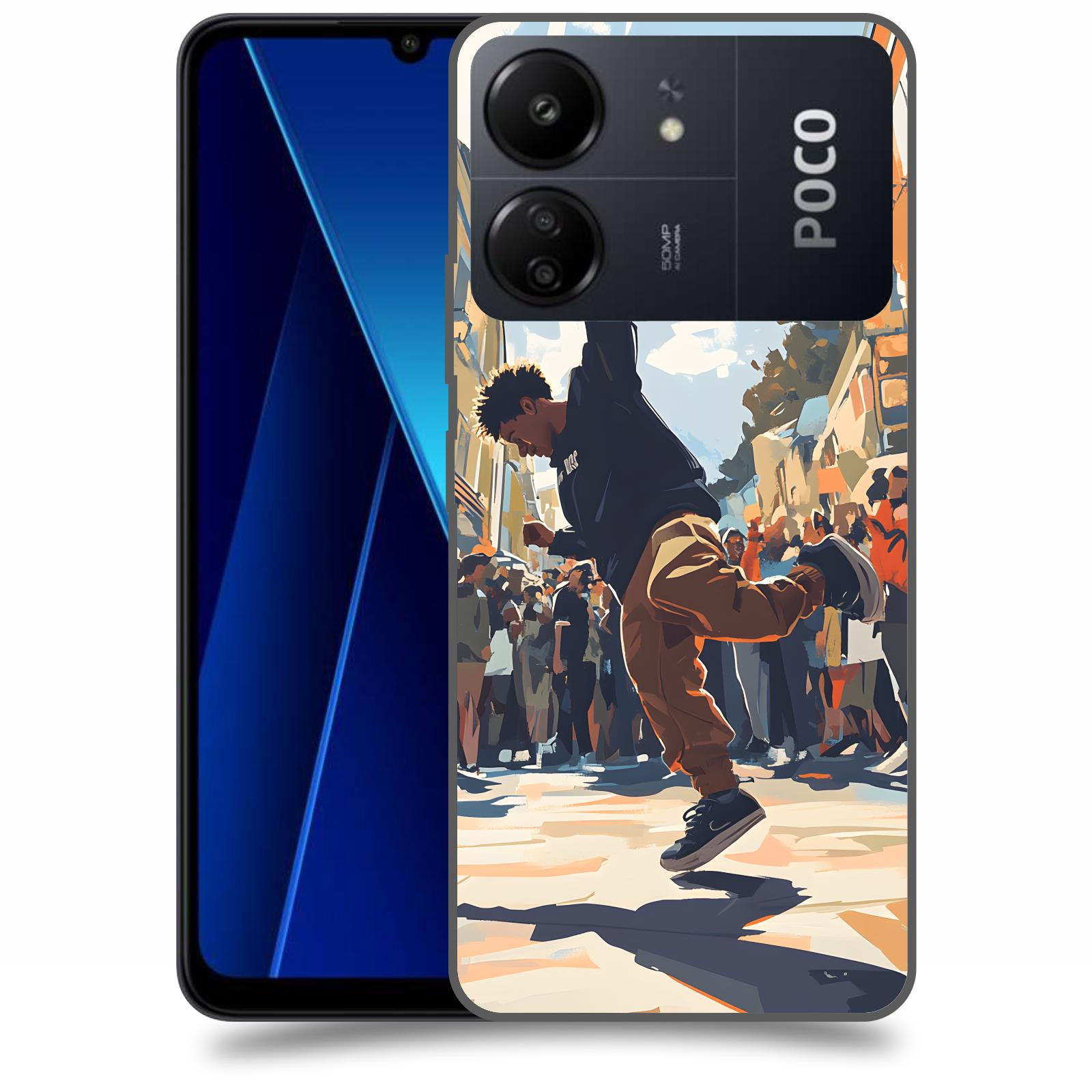 ACOVER Kryt na mobil Poco C65 - Dance on the street