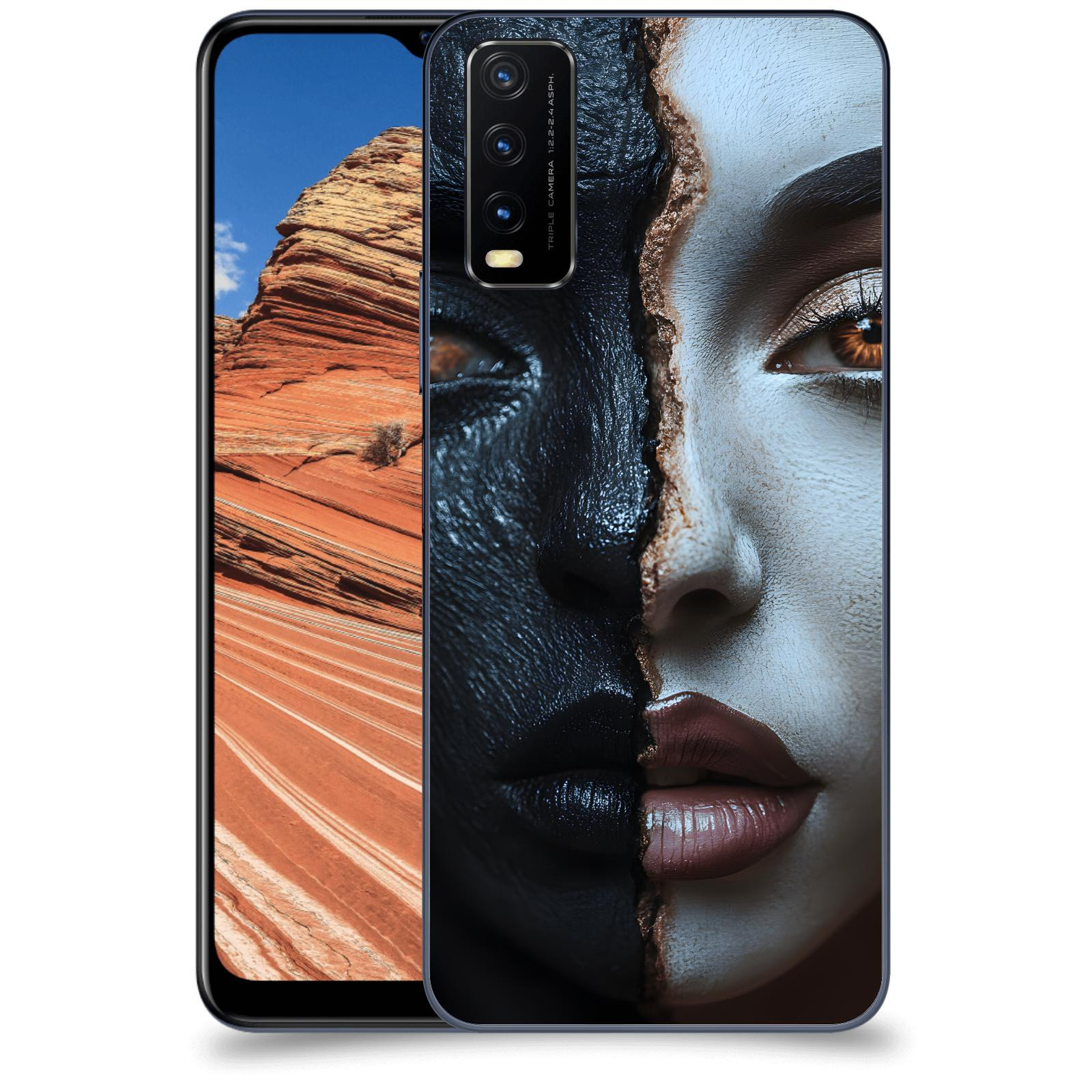 ACOVER Kryt na mobil Vivo Y20s -  Beauty and the Beast