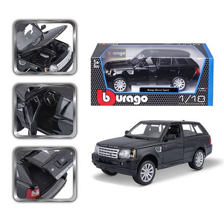 Bburago 1:18 Range Rover Sport Black