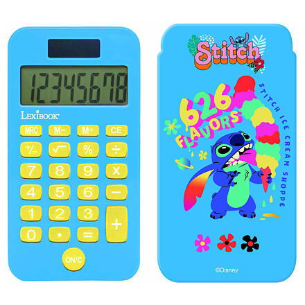 Lexibook Kapesní kalkulačka Disney Stitch