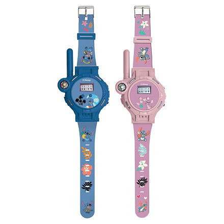 Lexibook hodinky Stitch s vysílačkou s dosahem 200 m