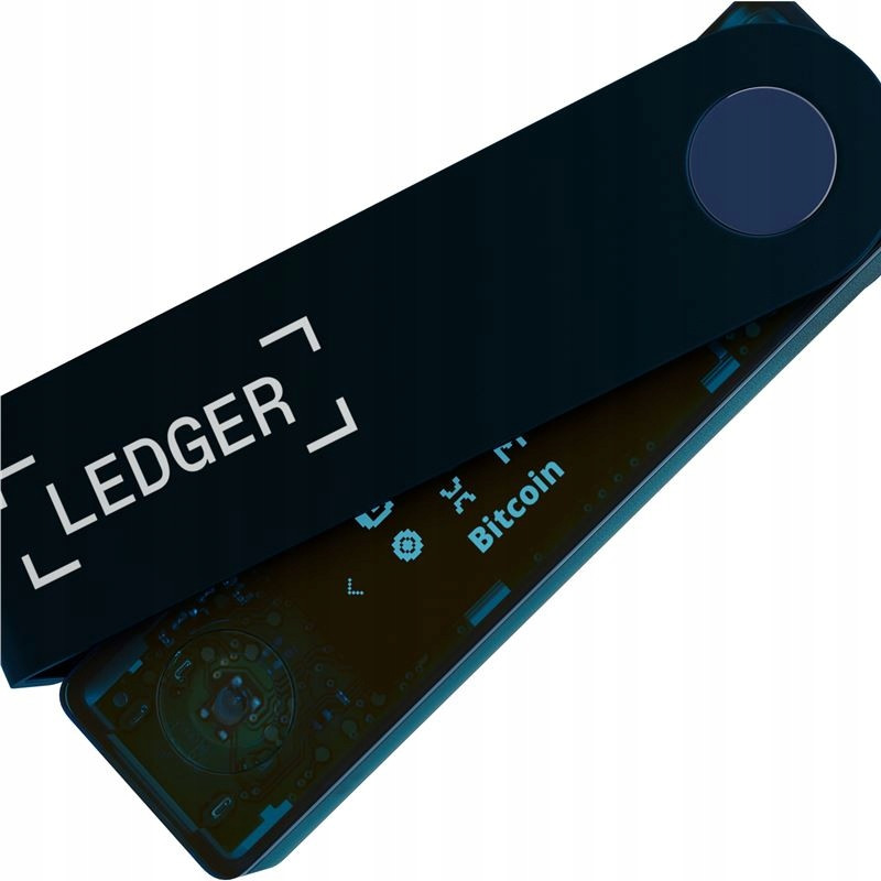 Ledger NanoX bezpečná krypto peněženka Btc Eth Sapphire Blue Bluetooth